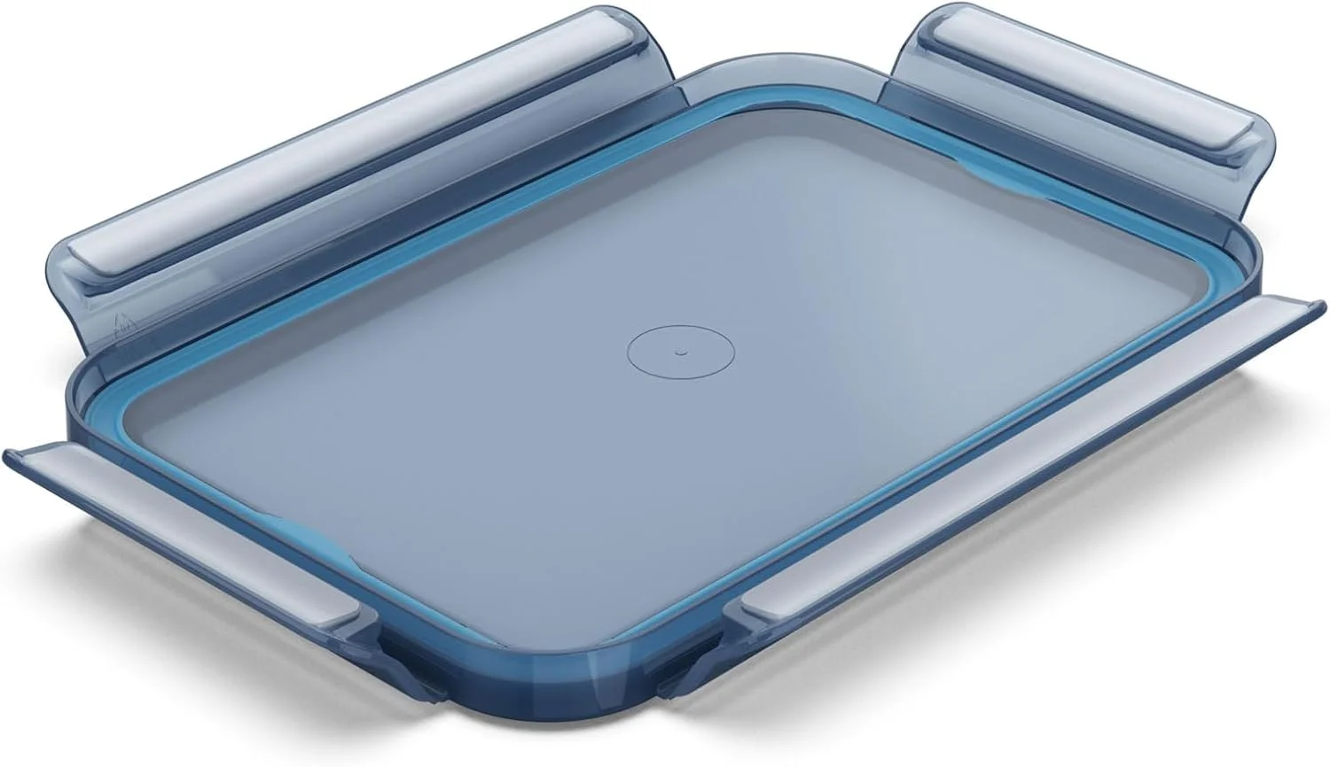 Emsa Clip & Close Eco Food Storage Containers Set, 3 Pieces, 0.8 L, Eco Design, Leak-Proof, Hygienic, Microwave/Freezer/Dishwasher Safe, BPA-Free, Blue, N1171700