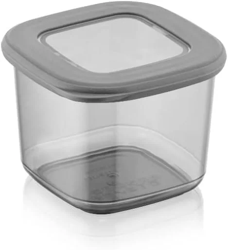 ظرف نگهداری مواد غذایی کیان داریا، 550 میلی لیتر، مربع، بدون BPA، قابل استفاده در مایکروویو، فریزر و ماشین ظرفشویی ظرف نگهداری مواد غذایی کیان داریا، 550 میلی لیتر، مربع، بدون BPA، قابل استفاده در مایکروویو، فریزر و ماشین ظرفشویی