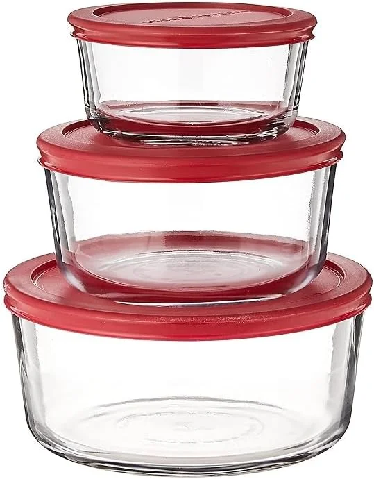 ست 6 تکه ظروف نگهدارنده شیشه ای انکر هوکینگ مدل 92001L5