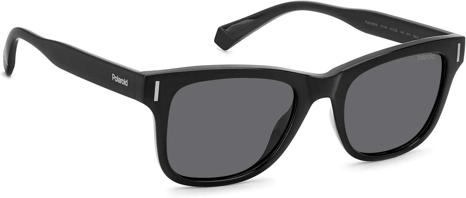 عینک آفتابی پلاروید PLD 6206/S مشکی 51/20/145 унисекс