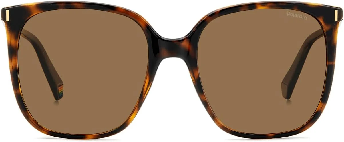 عینک آفتابی زنانه POLAROID مدل PLD 6218/S هاوانا 56/19/140