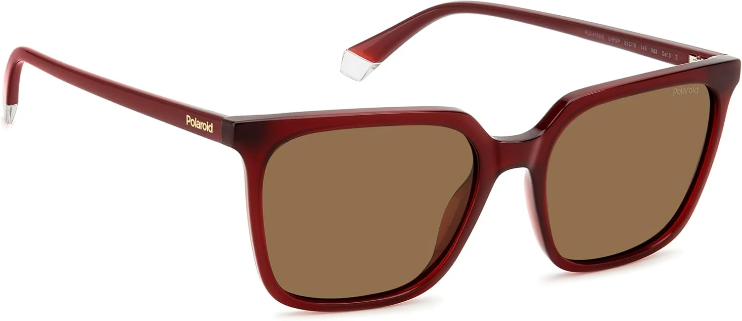 عینک آفتابی زنانه POLAROID مدل PLD 4163/S بورگاندی 55/18/145 عینک آفتابی زنانه POLAROID مدل PLD 4163/S بورگاندی 55/18/145