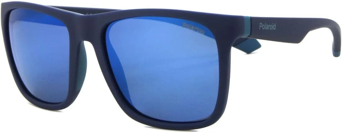 عینک آفتابی پلوراید PLD 2141/S آبی مات لاجوردی 57/18/140 унисекс