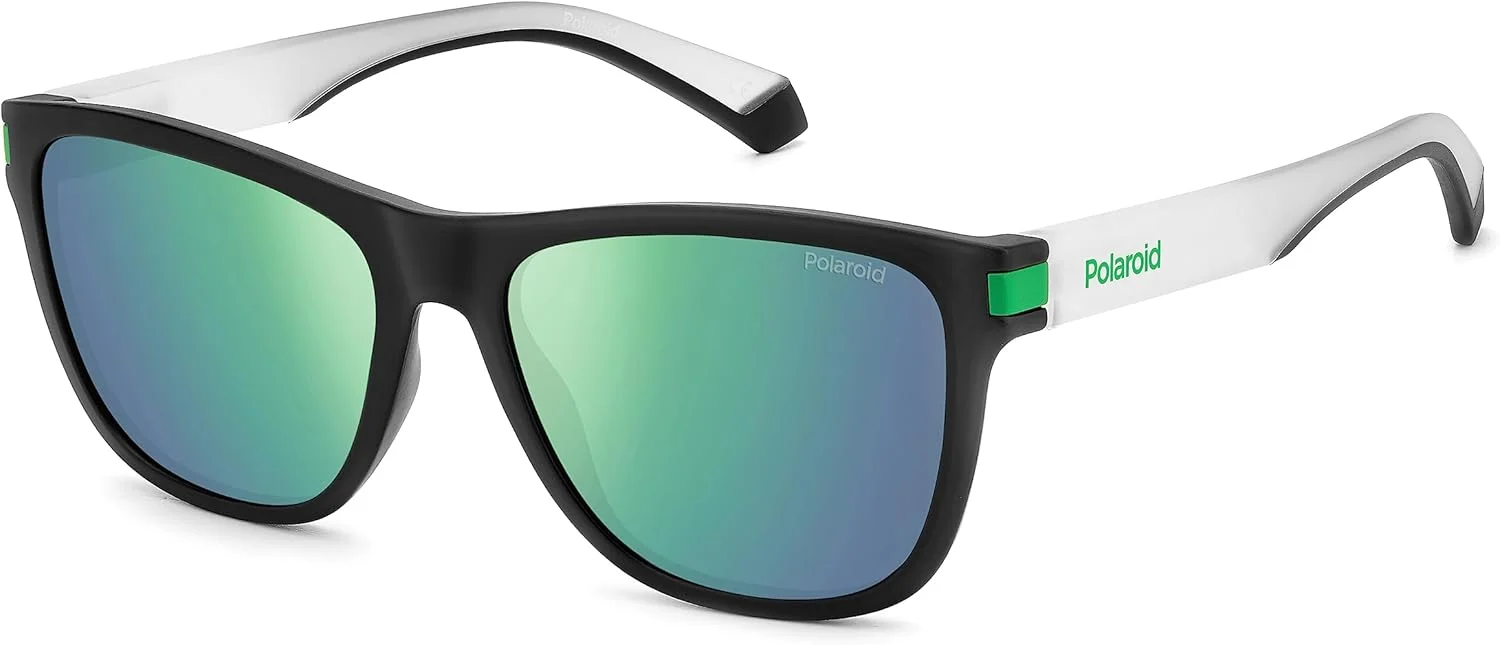 عینک آفتابی پلاروید PLD 2138/S مشکی مات سبز 56/17/140 унисекс