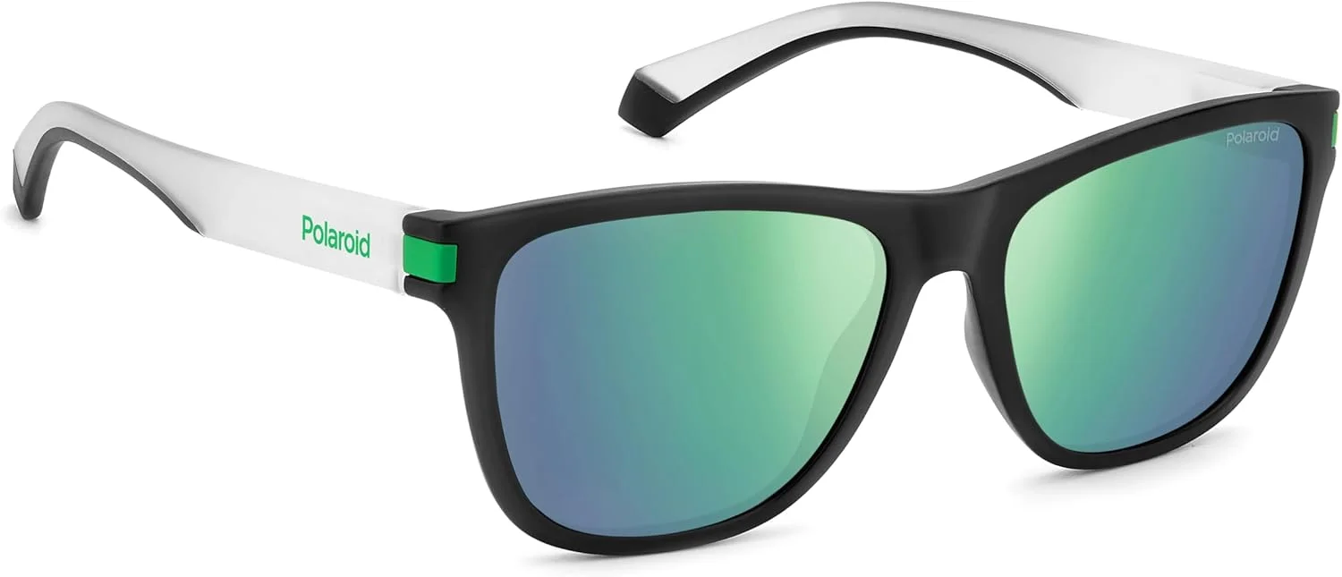 عینک آفتابی پلاروید PLD 2138/S مشکی مات سبز 56/17/140 унисекс