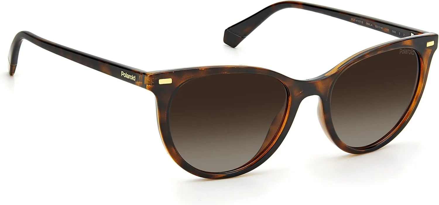 عینک آفتابی زنانه Polaroid مدل PLD 4107/S، طرح چشم گربه ای