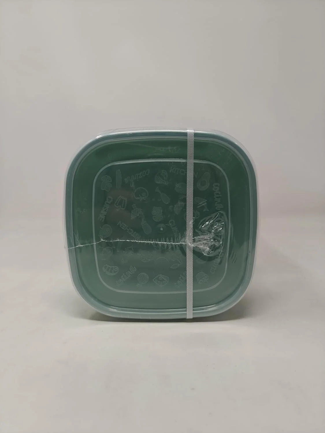 ظروف غذای پلاستیکی گرد QILZO® بسته 12 عددی 1 لیتری، بدون BPA، قابل استفاده در مایکروویو، قابل شستشو در ماشین ظرفشویی، قابل استفاده در فریزر با درب