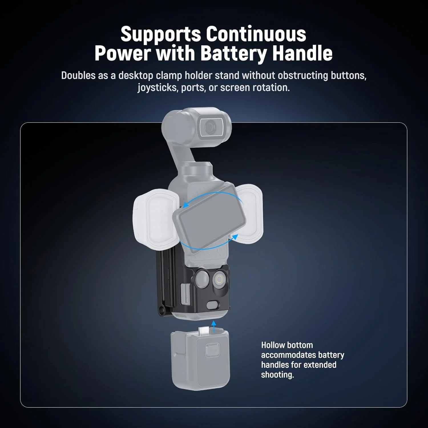 پایه مغناطیسی NEEWER Basics سازگار با DJI Osmo Pocket 3، آداپتور توسعه لوازم جانبی Creator Combo با سوراخ پیچ 1/4 اینچی، براکت پلاستیکی برای گریپ باتری M21 Fill Light، AC024 پایه مغناطیسی NEEWER Basics سازگار با DJI Osmo Pocket 3، آداپتور توسعه لوازم جانبی Creator Combo با سوراخ پیچ 1/4 اینچی، براکت پلاستیکی برای گریپ باتری M21 Fill Light، AC024