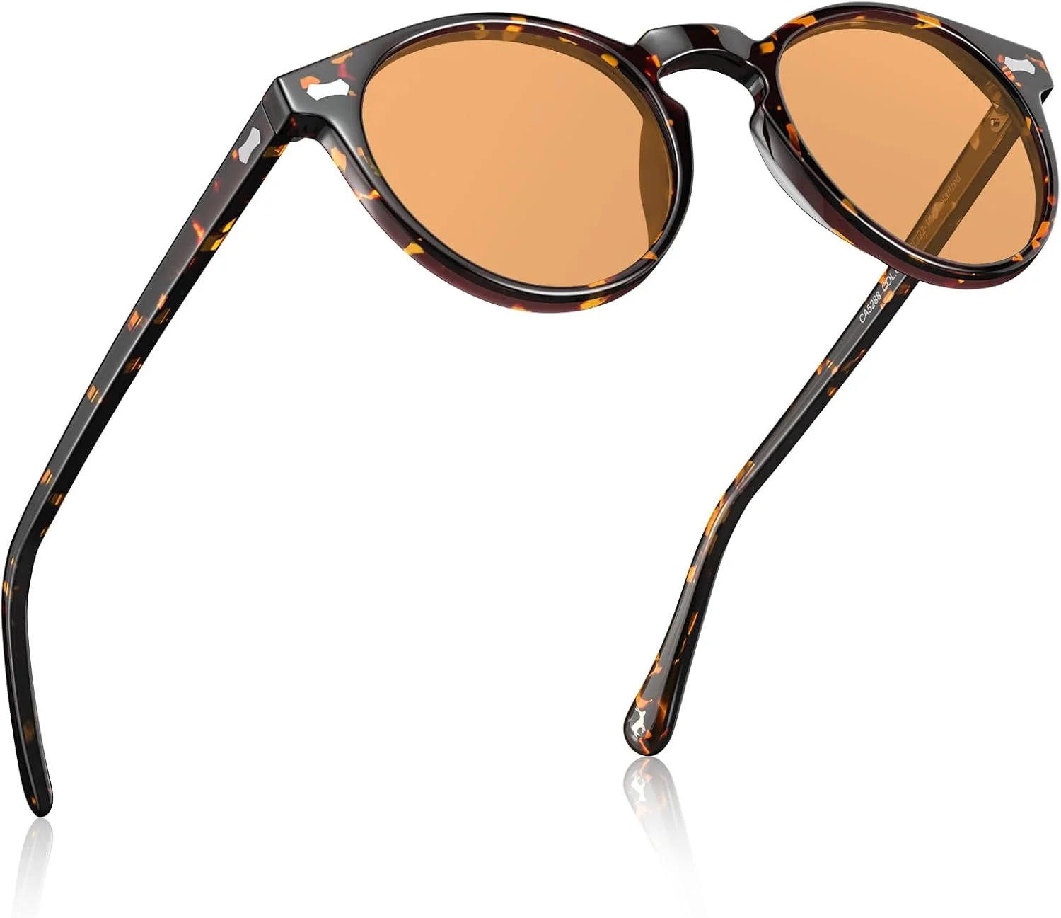 عینک آفتابی کوچک پلاریزه استات CARFIA برای زنان، محافظت در برابر اشعه ماوراء بنفش، عینک آفتابی دست ساز ایتالیایی یکپارچهسازی با سیستمعامل برای خانم ها