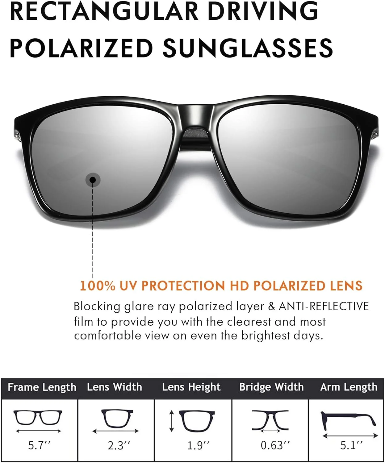 عینک آفتابی پلاریزه مردانه، عینک آفتابی اسپرت و کلاسیک زنانه با محافظت UV400