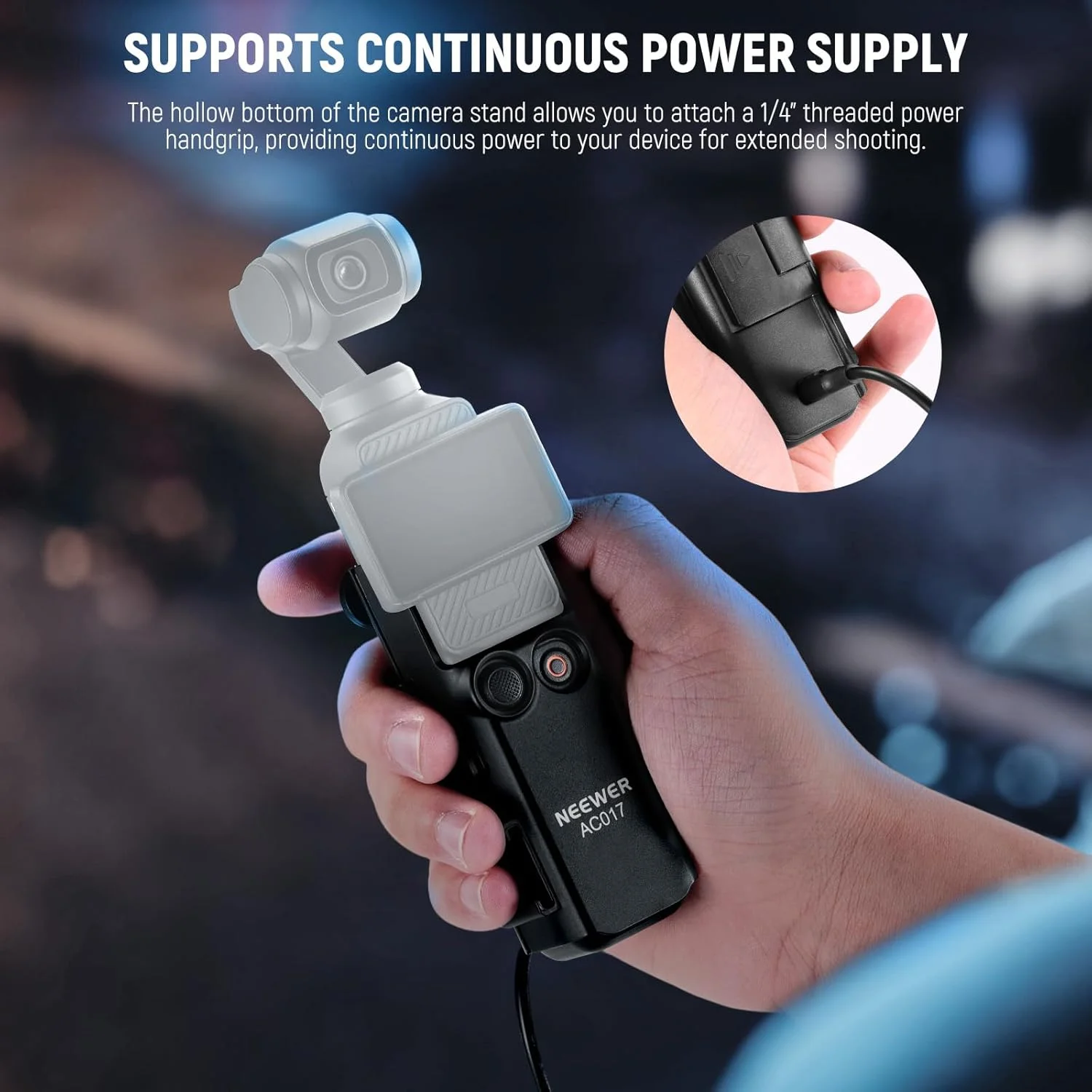 نگهدارنده گردنی مغناطیسی NEEWER GP-61 و آداپتور اتصال توسعه AC017 سازگار با لوازم جانبی DJI Osmo Pocket 3 Creator Combo، کیت نگهدارنده گردنی دوربین گیمبال قابل تنظیم برای ضبط ویدیوهای POV نگهدارنده گردنی مغناطیسی NEEWER GP-61 و آداپتور اتصال توسعه AC017 سازگار با لوازم جانبی DJI Osmo Pocket 3 Creator Combo، کیت نگهدارنده گردنی دوربین گیمبال قابل تنظیم برای ضبط ویدیوهای POV