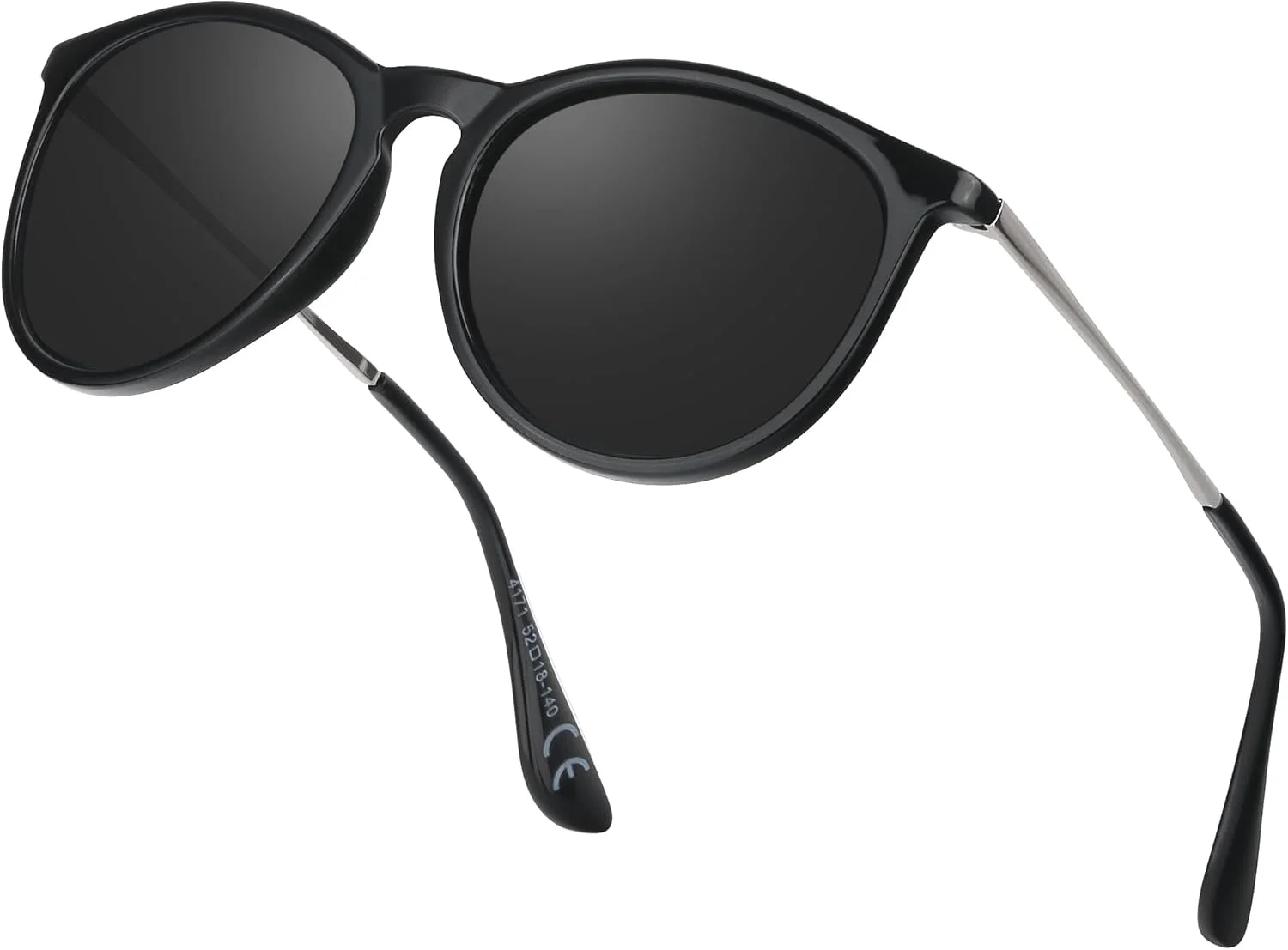 عینک آفتابی پلاریزه Occffy زنانه، مدل گربه ای و گرد، مناسب بانوان، محافظت UV400 برای رانندگی و مسافرت