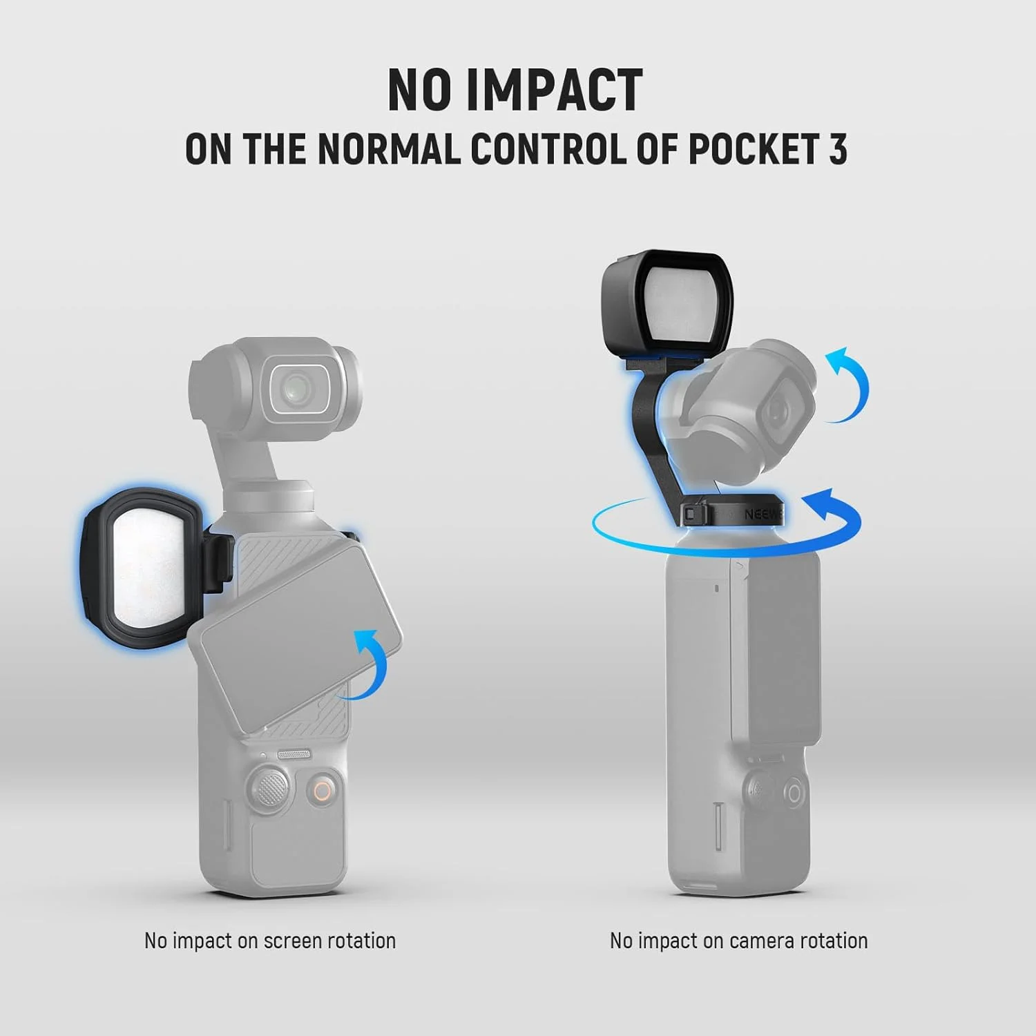 نور کمکی مغناطیسی NEEWER BASICS سازگار با دوربین گیمبال DJI OSMO Pocket 3 Creator Combo، نورپردازی LED کوچک قابل شارژ USB C برای ضبط سلفی ولاگ ویدیو، M21 مشکی نور کمکی مغناطیسی NEEWER BASICS سازگار با دوربین گیمبال DJI OSMO Pocket 3 Creator Combo، نورپردازی LED کوچک قابل شارژ USB C برای ضبط سلفی ولاگ ویدیو، M21 مشکی
