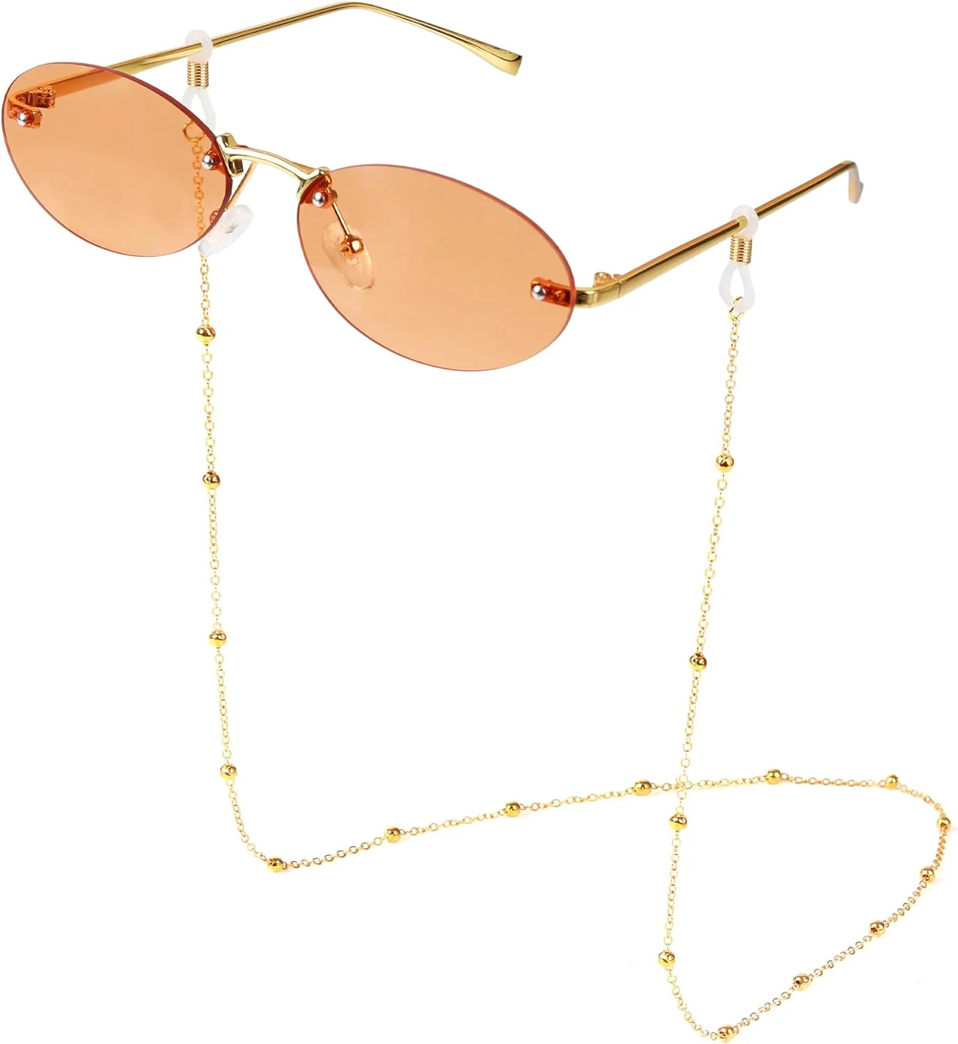 عینک آفتابی بیضی بدون فریم مگا وو، بند عینک، عینک آفتابی بدون فریم رنگی مد روز، عینک کوچک گرد قدیمی، عینک رترو برای زنان و مردان، رنگی مد روز، محافظت در برابر اشعه ماوراء بنفش عینک آفتابی بیضی بدون فریم مگا وو، بند عینک، عینک آفتابی بدون فریم رنگی مد روز، عینک کوچک گرد قدیمی، عینک رترو برای زنان و مردان، رنگی مد روز، محافظت در برابر اشعه ماوراء بنفش