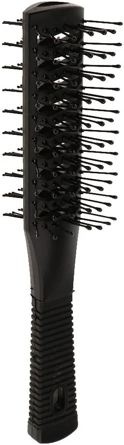 برس موی دو طرفه دریچه دار، برس حرفه ای ردیفی دریچه دار برای آقایان و بانوان، برای خشک کردن موهای خیس، کوتاه، مجعد یا صاف