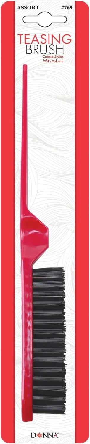 برس پوش دهنده مو DONNA، برس سشوار، مناسب موهای فر، برس مو برای جدا کردن، باز کردن گره، حالت دادن و مشخص کردن موهای خیس، ضخیم یا فر، به راحتی از بین گره ها عبور می کند - صورتی