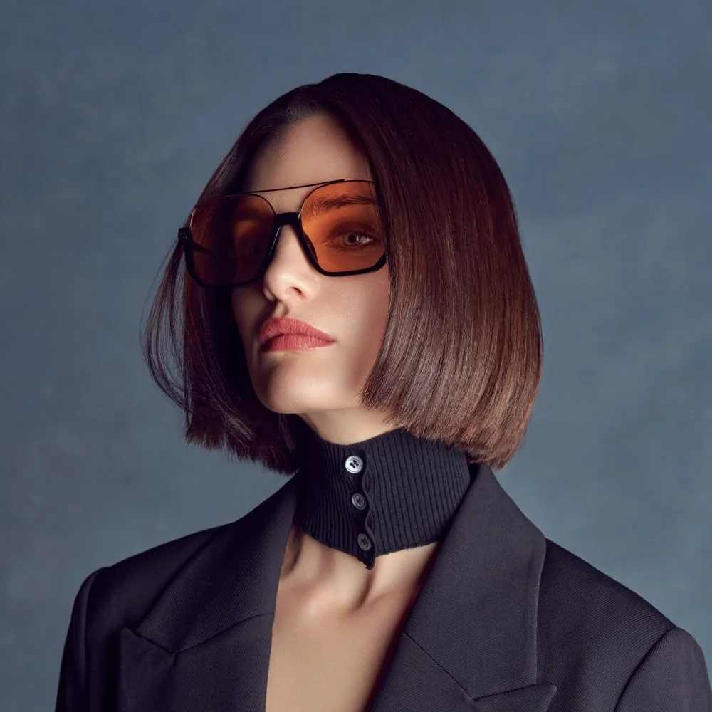 عینک آفتابی Mad Shade برای آقایان و بانوان، عینک خلبانی شیک و بزرگ مد روز با رنگ دوگانه، عینک آفتابی تابستانی با محافظت UV400