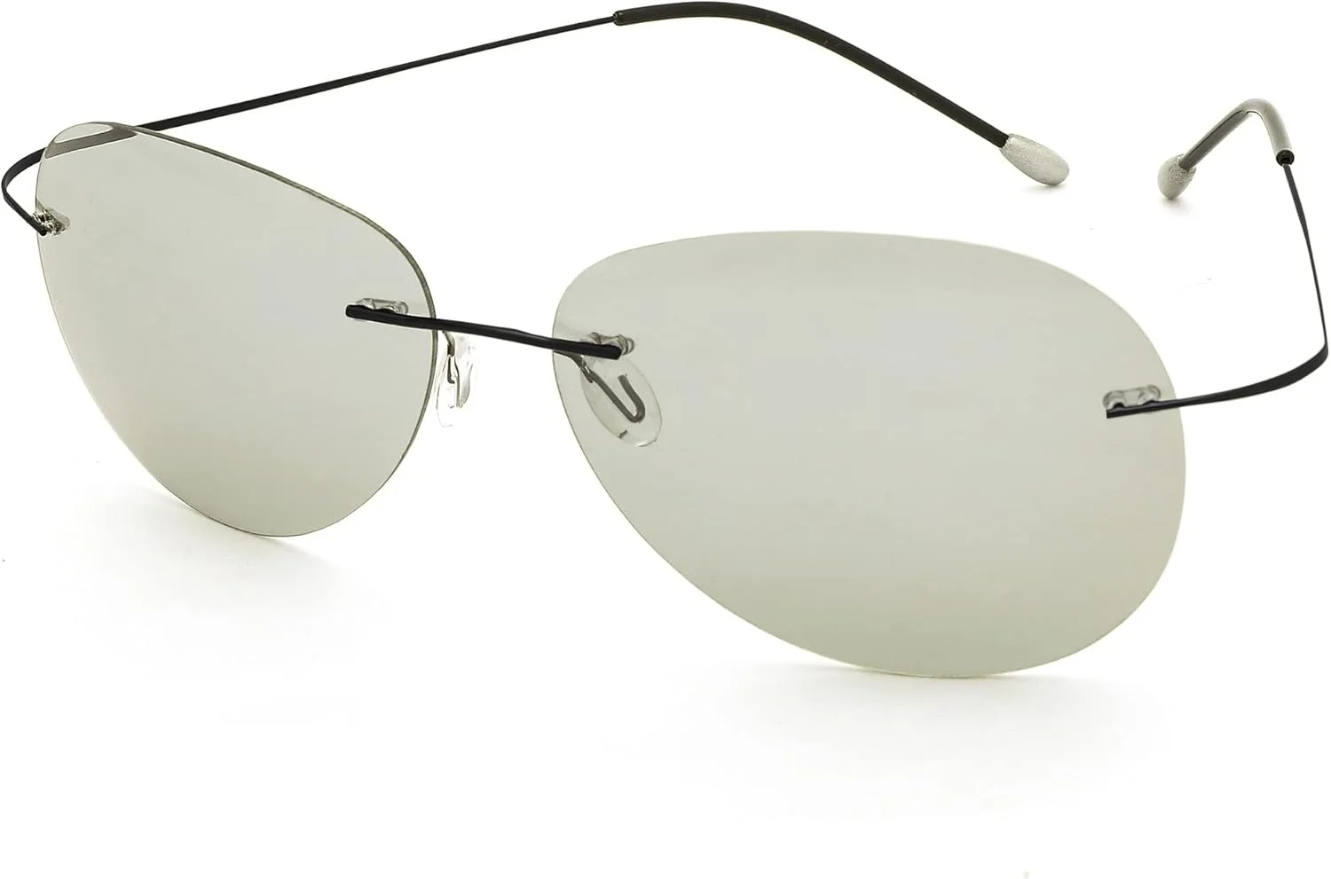 عینک آفتابی فتوکرومیک پلاریزه بدون فریم فوق سبک لی کوپر مناسب برای آقایان و بانوان