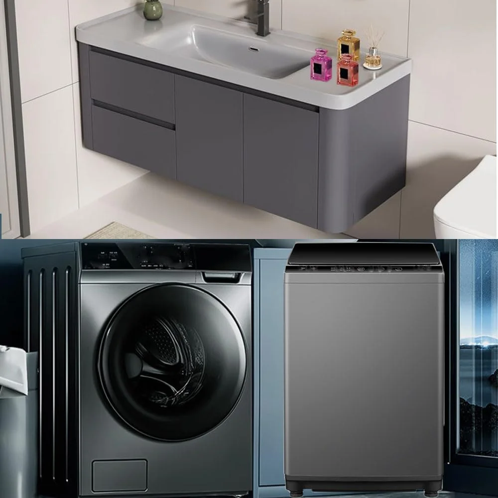 کیت افزایش طول شلنگ تخلیه ماشین لباسشویی Esforzarse، لوله جهانی با اتصال، شلنگ ماشین لباسشویی تقویت شده با گیره، خاکستری، 2.0 متر