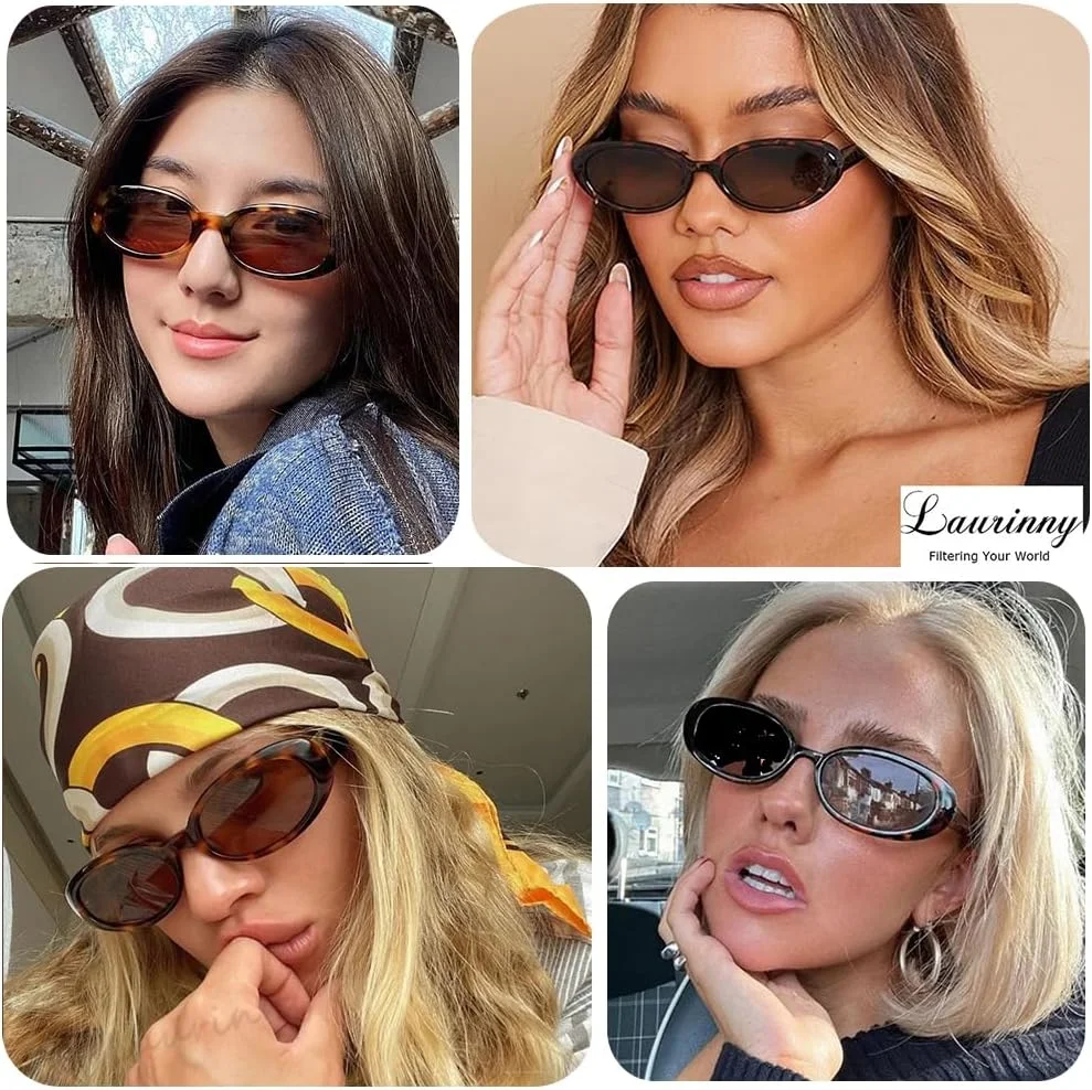 عینک آفتابی زنانه و مردانه لورینی مدل دهه 90، عینک های بیضی یکپارچهسازی با سیستمعامل