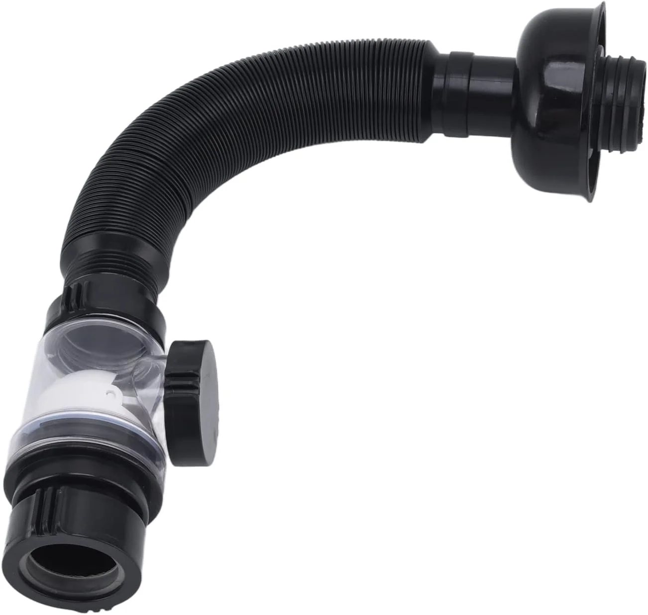 لوله تخلیه سینک Hyuduo، لوله تخلیه حوضچه، شلنگ سینک ظرفشویی PVC انعطاف پذیر و قابل گسترش برای آشپزخانه و حمام (چند منظوره) لوله تخلیه سینک Hyuduo، لوله تخلیه حوضچه، شلنگ سینک ظرفشویی PVC انعطاف پذیر و قابل گسترش برای آشپزخانه و حمام (چند منظوره)