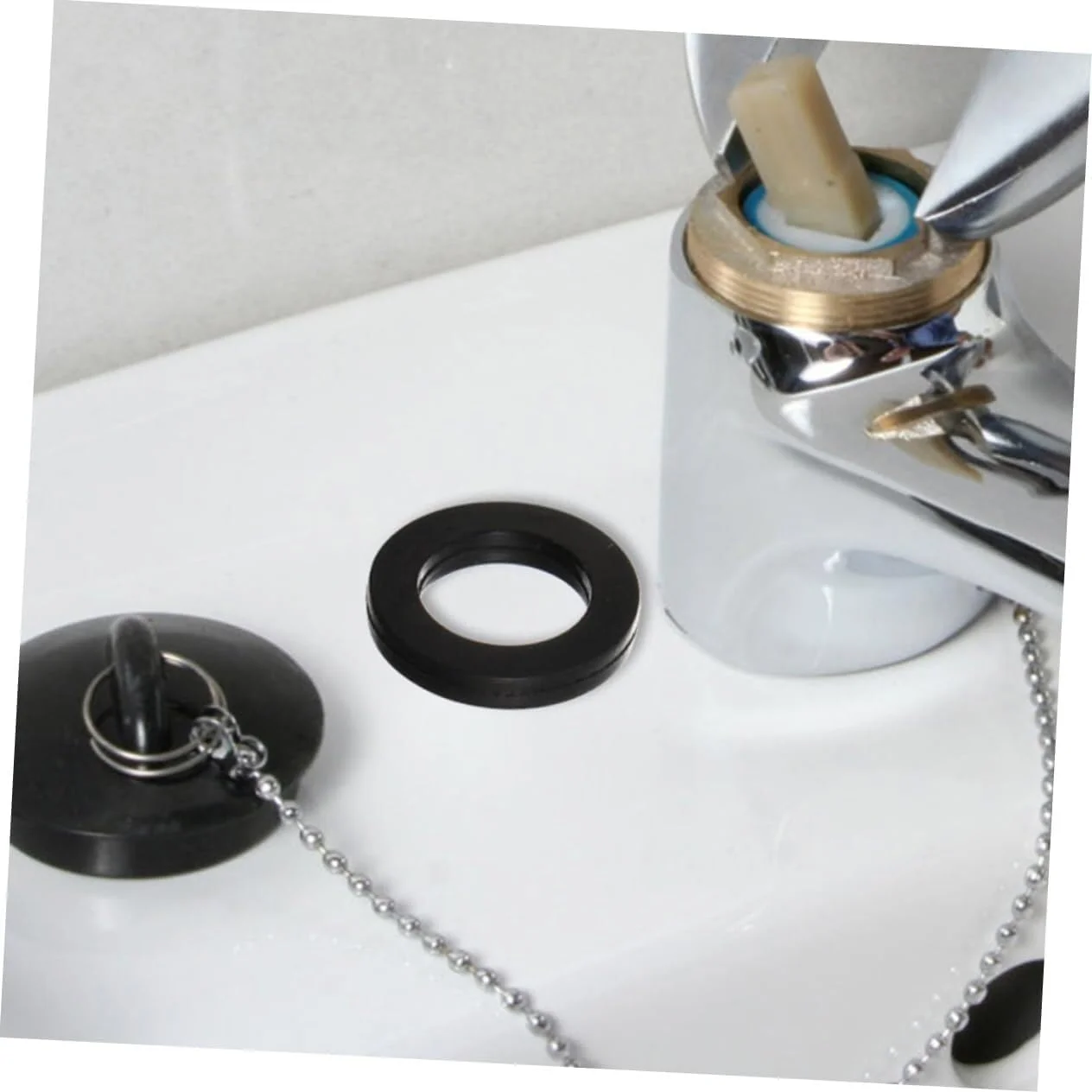 50 عدد واشر لاستیکی برای لوله گاز، واشر سینک ظرفشویی، واشر آب بندی، واشر لاستیکی برای دوش، واشر آب بندی لوله، واشر تخلیه سینک، NBR مشکی