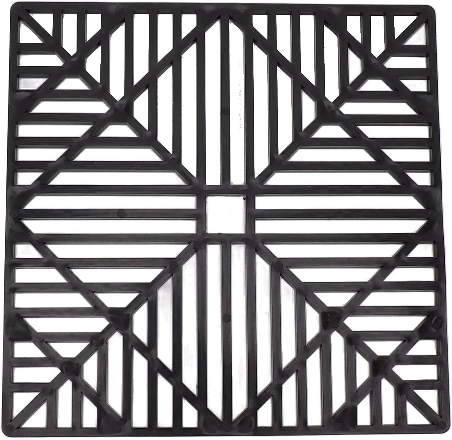 لوله تخلیه آب باران Omabeta، جنس پلی پروپیلن، طراحی شیب دار، دارای دو سوراخ تخلیه، شلنگ خرطومی انعطاف پذیر با تقویت فولادی، نصب آسان، افزایش طول لوله تخلیه آب باران