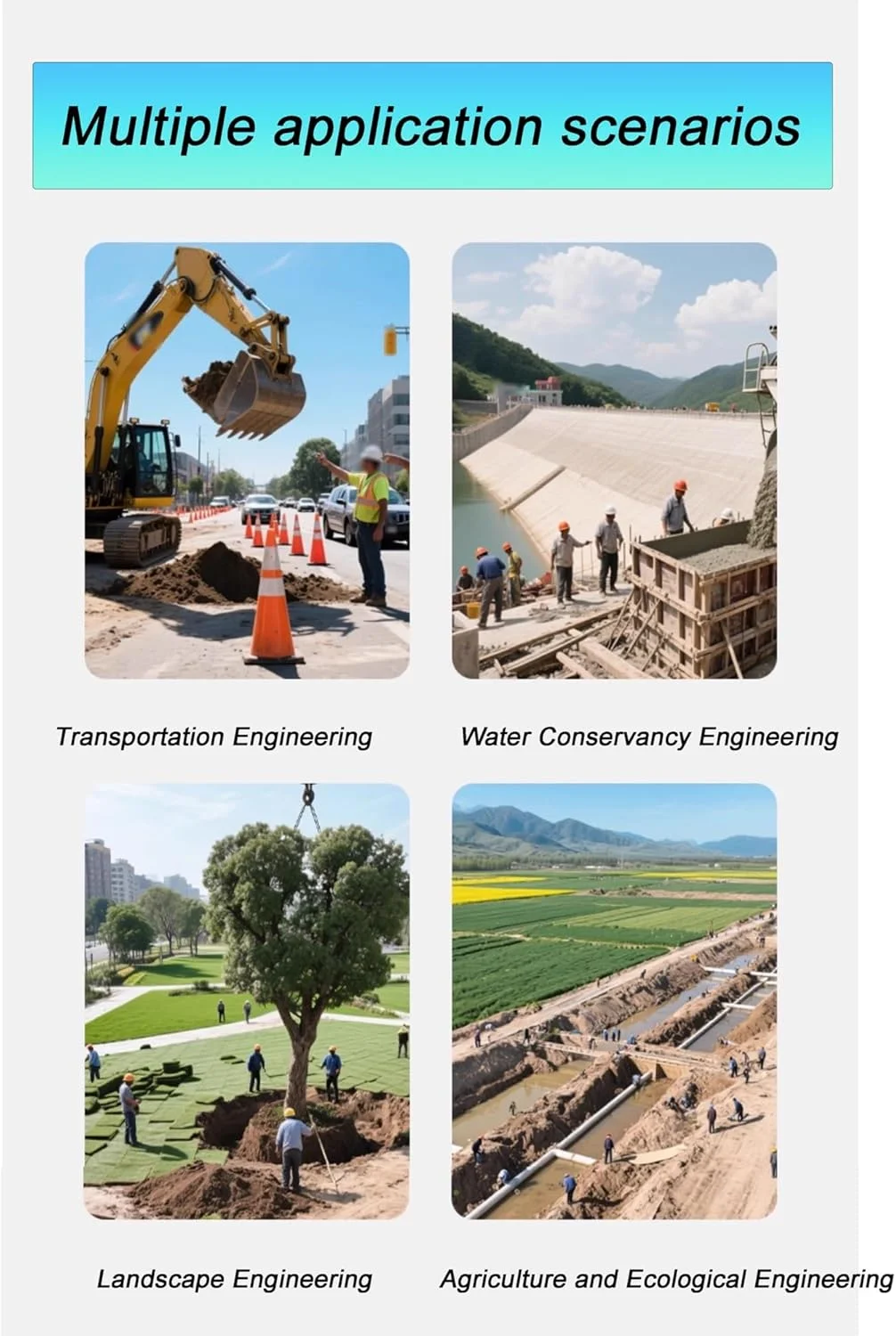 لوله زهکشی فرانسوی راه راه سیم فولادی 2 اینچی با پارچه، لوله زهکشی سوراخ دار نرم برای نفوذ به زمین برای پاسیو/فضای بیرونی/حیاط (12 متر)