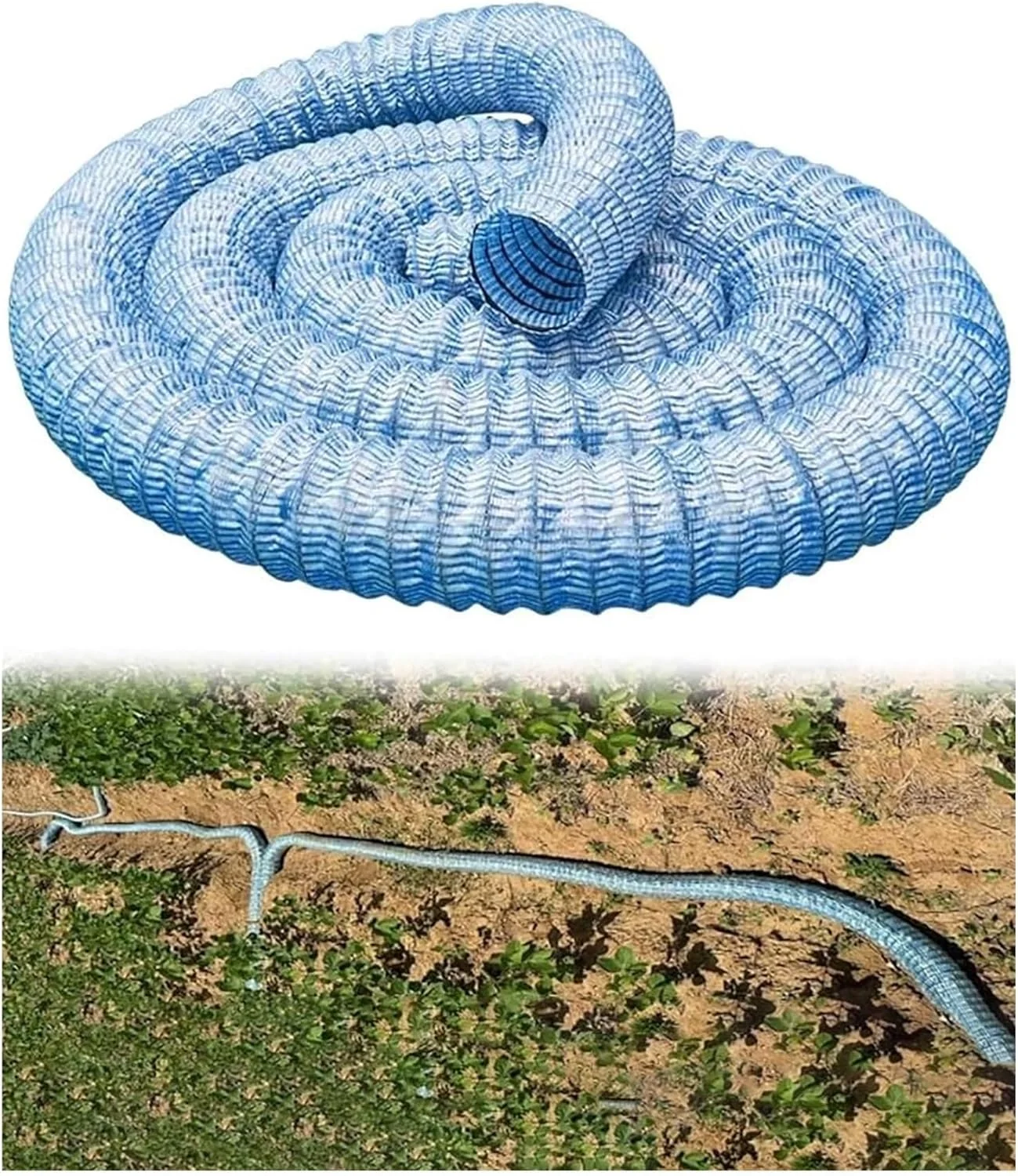 لوله زهکشی سوراخ دار، لوله زهکشی فرانسوی، لوله های زهکشی نرم نفوذی بیرونی 2 اینچی، لوله های زهکشی منظره راه راه با پارچه نبافته (18 متر) لوله زهکشی سوراخ دار، لوله زهکشی فرانسوی، لوله های زهکشی نرم نفوذی بیرونی 2 اینچی، لوله های زهکشی منظره راه راه با پارچه نبافته (18 متر)