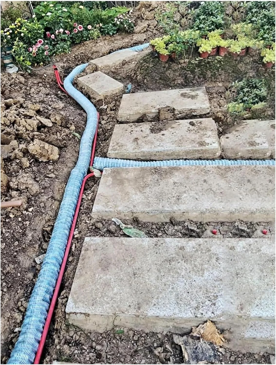 لوله زهکشی فرانسوی موجدار سوراخ دار، لوله زهکشی زیرزمینی نرم قابل گسترش 1-20 متری برای محوطه سازی/باغ/حیاط (80 میلی متر، 14 متر) لوله زهکشی فرانسوی موجدار سوراخ دار، لوله زهکشی زیرزمینی نرم قابل گسترش 1-20 متری برای محوطه سازی/باغ/حیاط (80 میلی متر، 14 متر)