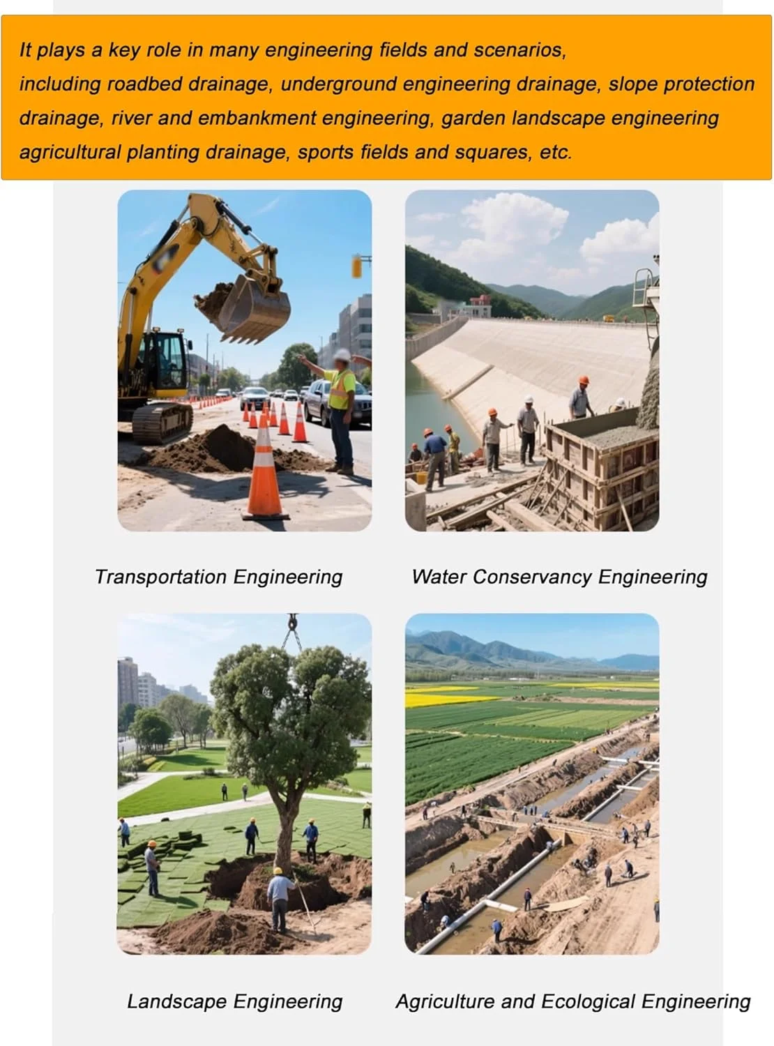 لوله زهکشی فرانسوی نفوذ نرم، لوله های زهکشی سوراخ دار، لوله های سوراخ دار محل ساخت و ساز/زمین ورزشی و لوله گریان (50 میلی متر، 19 متر) لوله زهکشی فرانسوی نفوذ نرم، لوله های زهکشی سوراخ دار، لوله های سوراخ دار محل ساخت و ساز/زمین ورزشی و لوله گریان (50 میلی متر، 19 متر)