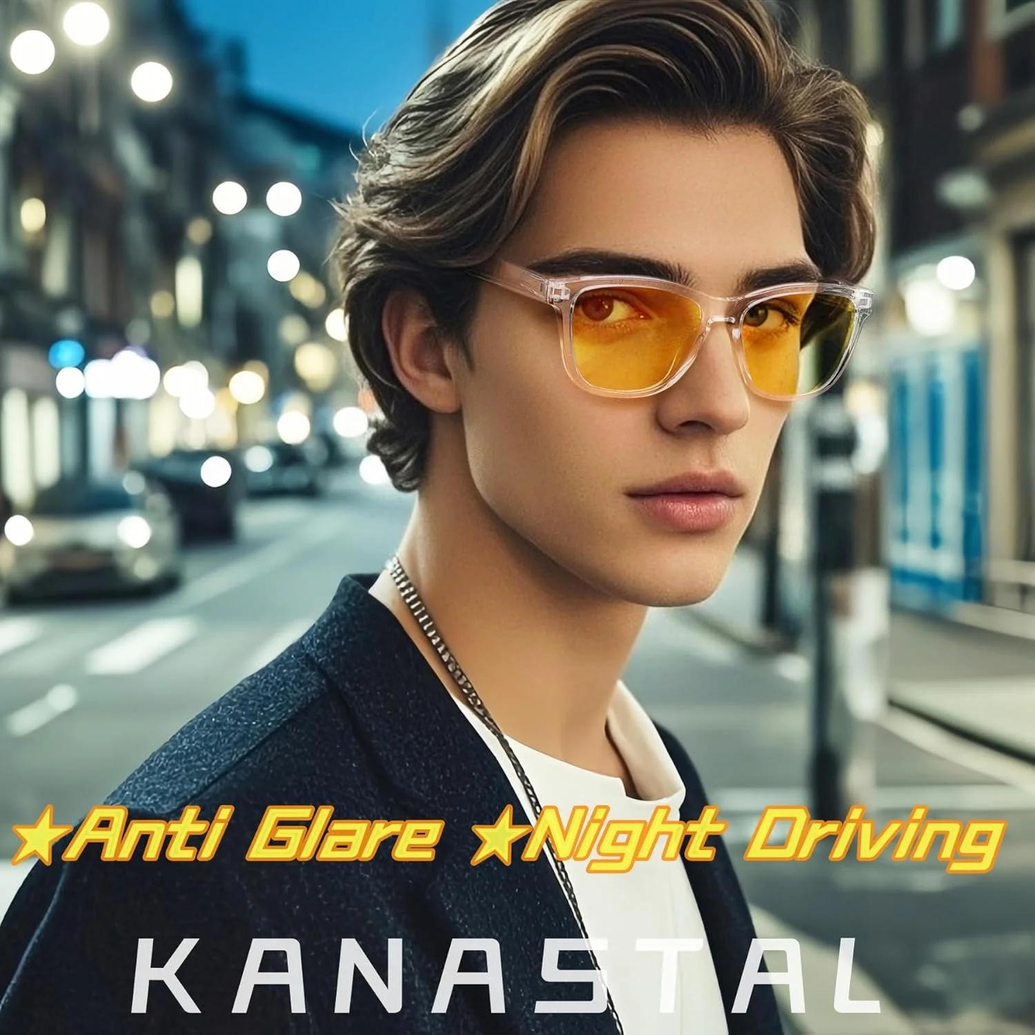 عینک آفتابی پلاریزه زنانه KANASTAL، عینک آفتابی مربعی کلاسیک زنانه، سایه های سبک وزن مردانه محافظت 100% UV400 برای رانندگی، ماهیگیری، فعالیت های خارج از منزل