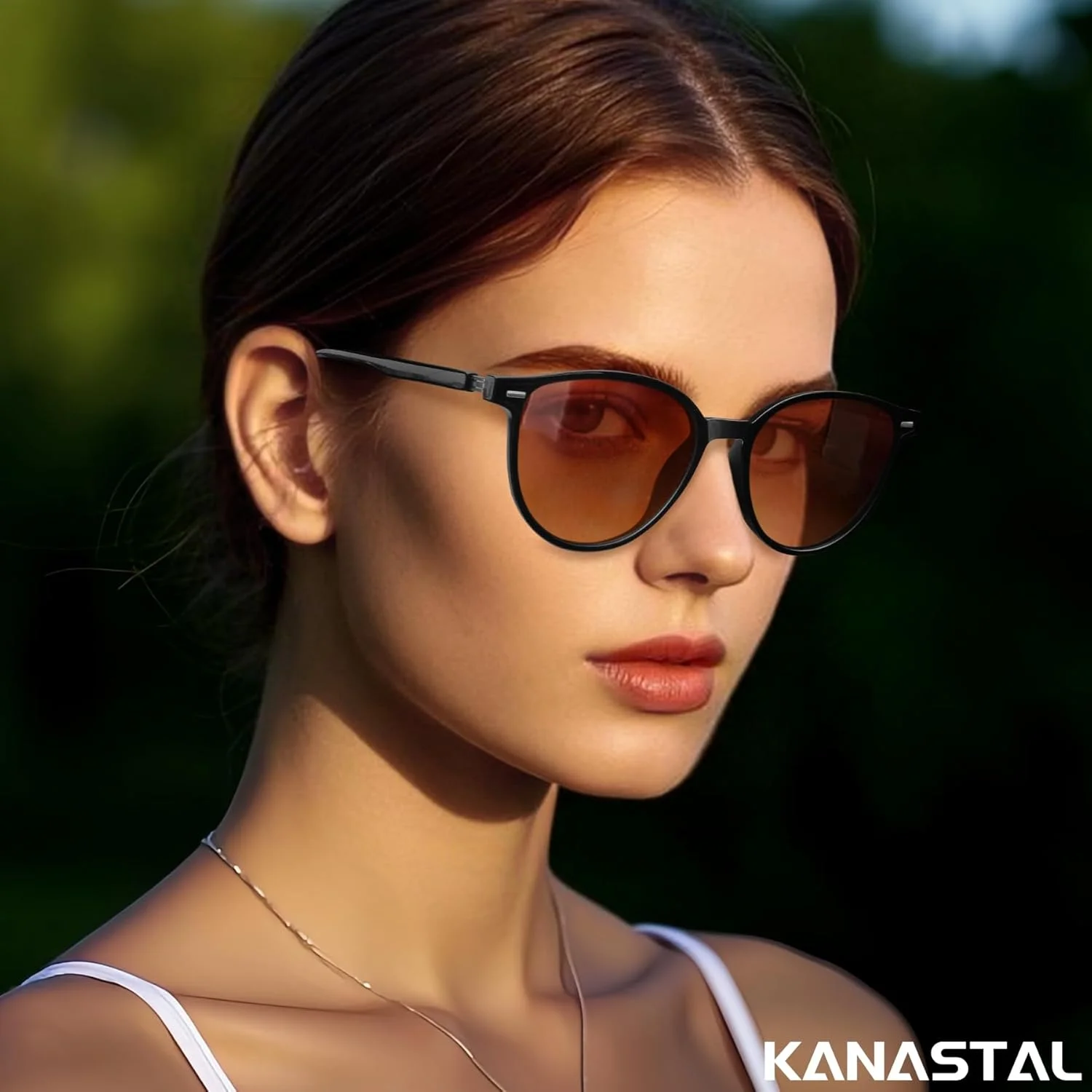 KANASTAL Polarized Sunglasses for Women Men, Classic Driving Ladies Sun Glasses, Fashion Butterfly Shades for Womens Outdoor 100% UV400 Protection