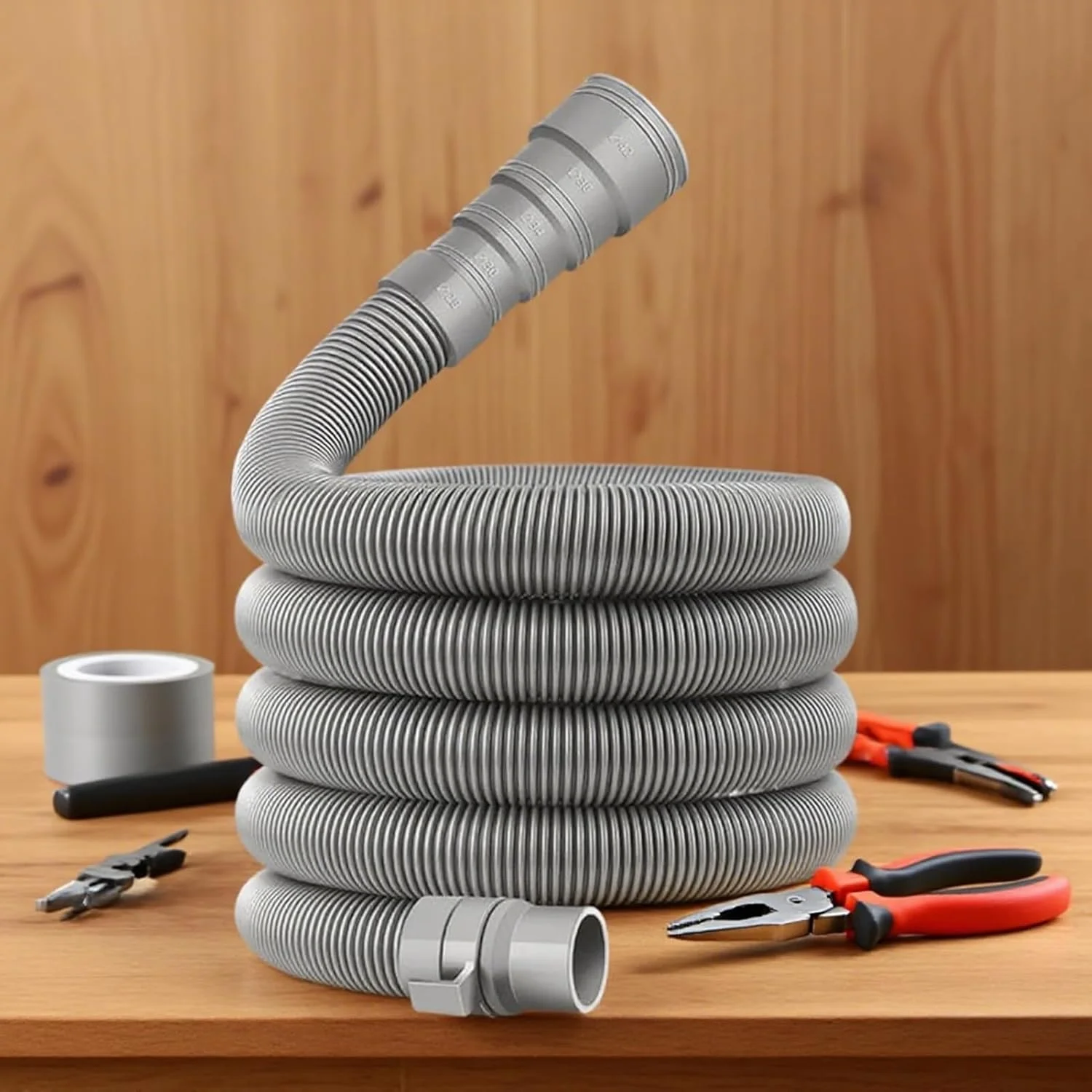 کیت شلنگ فاضلاب RV - لوله تخلیه ضد نشت کاروان، شلنگ تاشو قابل تنظیم برای تعمیرات، تعطیلات، مسافرت در فضای باز، خودرو، ساحل و کمپینگ