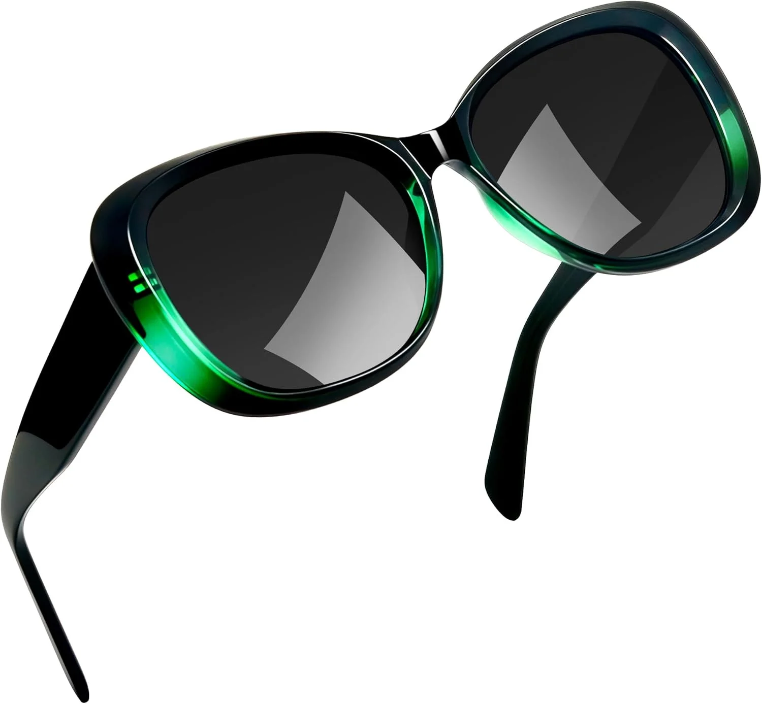 عینک آفتابی زنانه Joopin، استات، پلاریزه، محافظت در برابر اشعه ماوراء بنفش، طرح پروانه ای مد روز، سایه های تیره مناسب رانندگی و تعطیلات