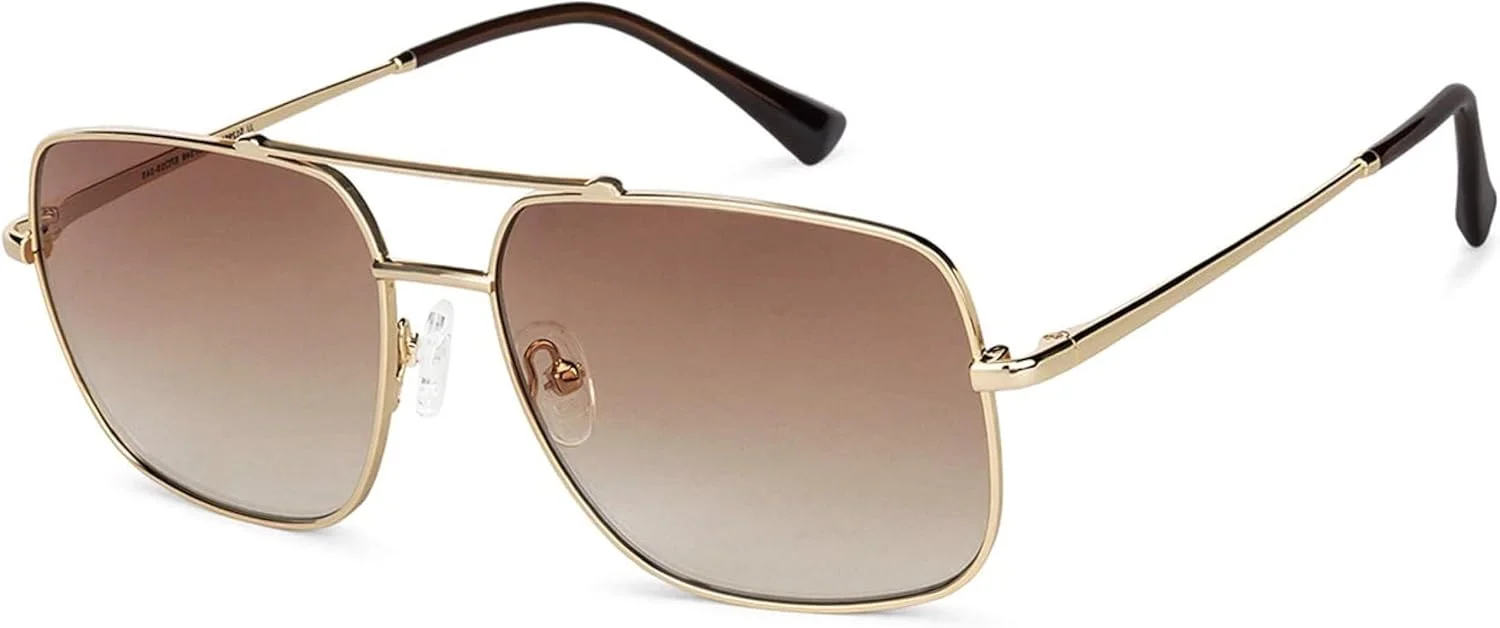 جان جیکوبز | عینک آفتابی مربعی شیک و ممتاز با فریم کامل | محافظت 100% در برابر اشعه ماوراء بنفش | مردانه و زنانه | متوسط | JJ S12959 جان جیکوبز | عینک آفتابی مربعی شیک و ممتاز با فریم کامل | محافظت 100% در برابر اشعه ماوراء بنفش | مردانه و زنانه | متوسط | JJ S12959