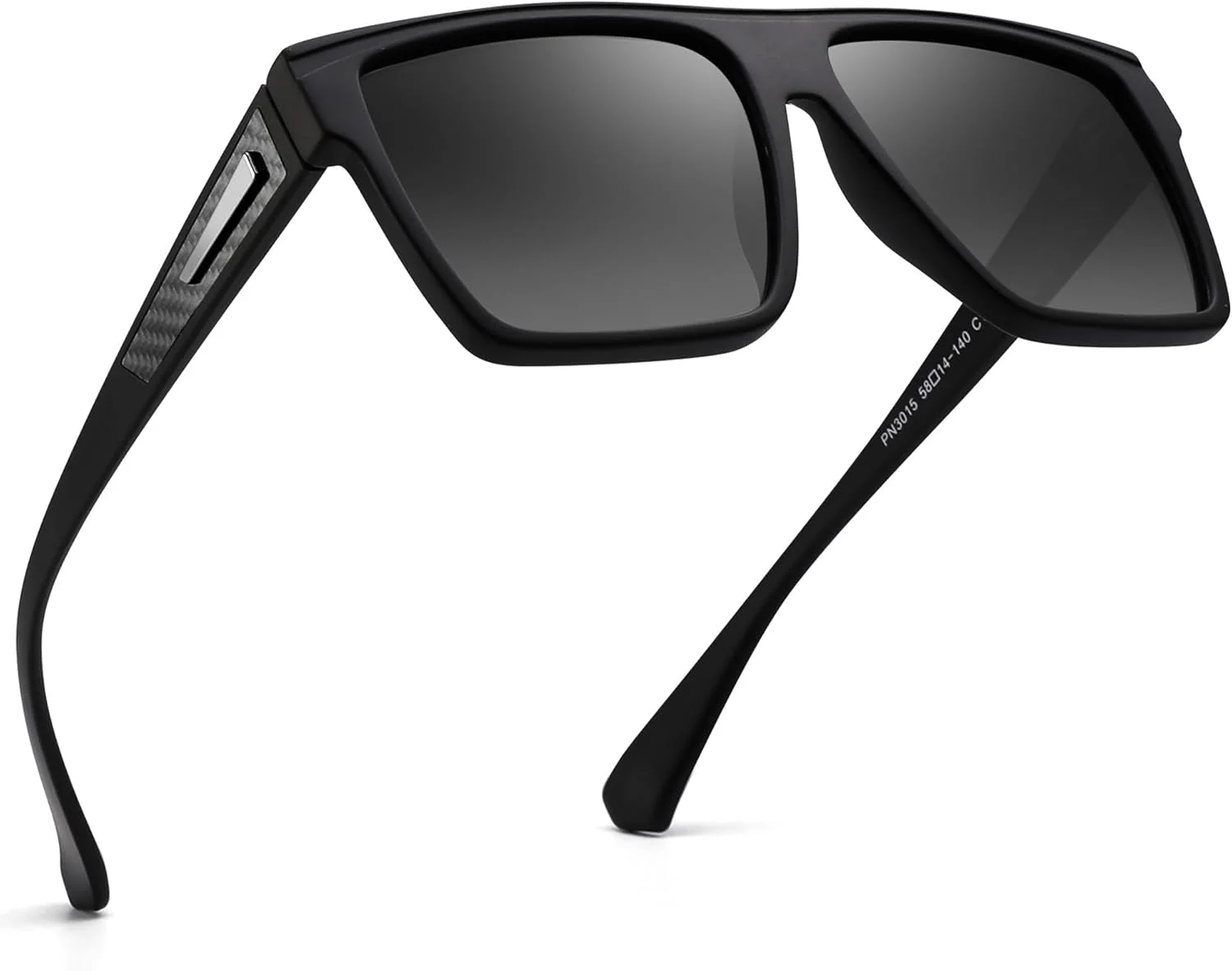 عینک آفتابی پلاریزه رترو JIM HALO مردانه زنانه، عینک رانندگی مربعی تخت عینک آفتابی پلاریزه رترو JIM HALO مردانه زنانه، عینک رانندگی مربعی تخت