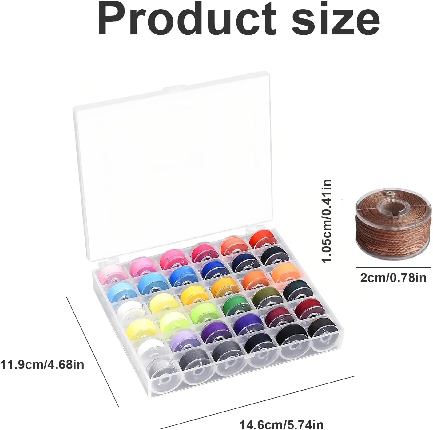 ماسوره چرخ خیاطی LWLWA، 36 عدد ماسوره چرخ خیاطی به همراه 36 رنگ نخ خیاطی، جعبه ماسوره شفاف، ماسوره نخ زیر، ماسوره چرخ خیاطی مناسب چرخ خیاطی، لباس ماسوره چرخ خیاطی LWLWA، 36 عدد ماسوره چرخ خیاطی به همراه 36 رنگ نخ خیاطی، جعبه ماسوره شفاف، ماسوره نخ زیر، ماسوره چرخ خیاطی مناسب چرخ خیاطی، لباس