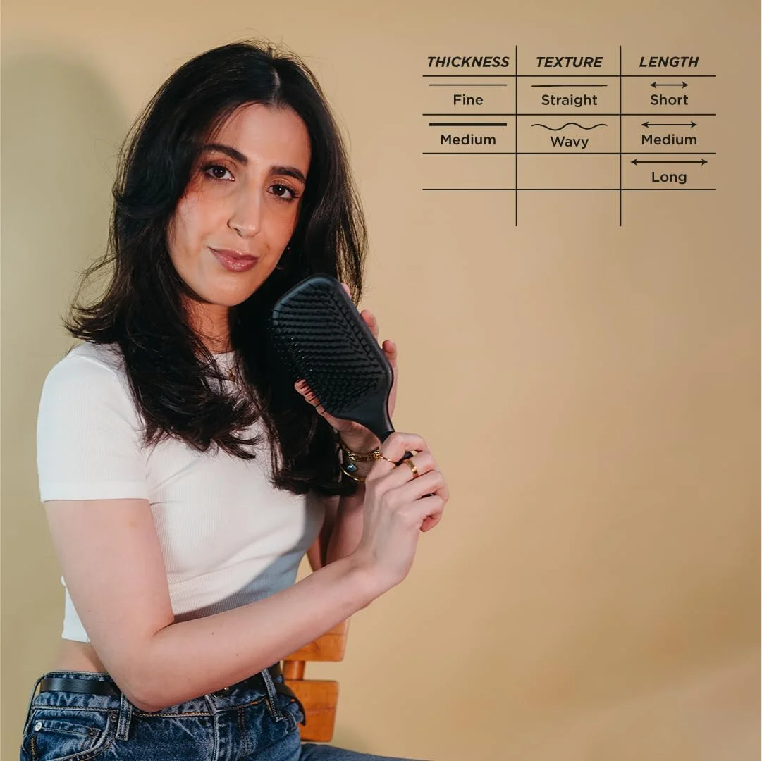 برس مو پارویی بزرگ دنمن مدل D83