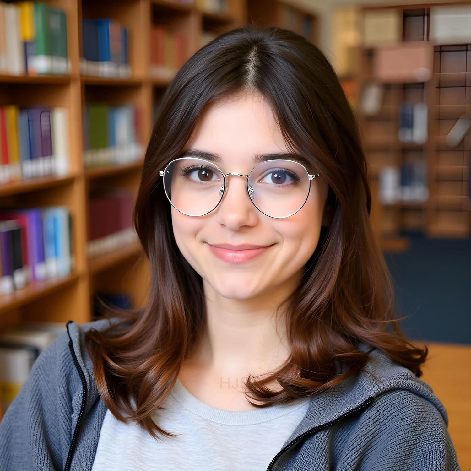 عینک های بلو لایت گرد HJSTES برای زنان و مردان، عینک های فریم فلزی با لنز شفاف دایره ای رترو