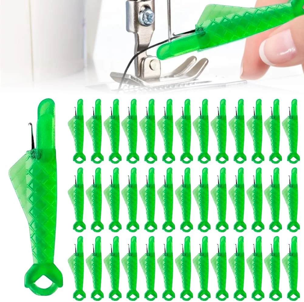 نخکش سوزن LUPATDY، ابزار کمکی برای نخ کردن سوزنهای خیاطی، لوازم جانبی چرخ خیاطی - بسته 50 عددی نخکش پلاستیکی سوزن خیاطی، ابزار کمکی نخ کردن سوزن برای لوازم جانبی چرخ خیاطی DIY نخکش سوزن LUPATDY، ابزار کمکی برای نخ کردن سوزنهای خیاطی، لوازم جانبی چرخ خیاطی - بسته 50 عددی نخکش پلاستیکی سوزن خیاطی، ابزار کمکی نخ کردن سوزن برای لوازم جانبی چرخ خیاطی DIY