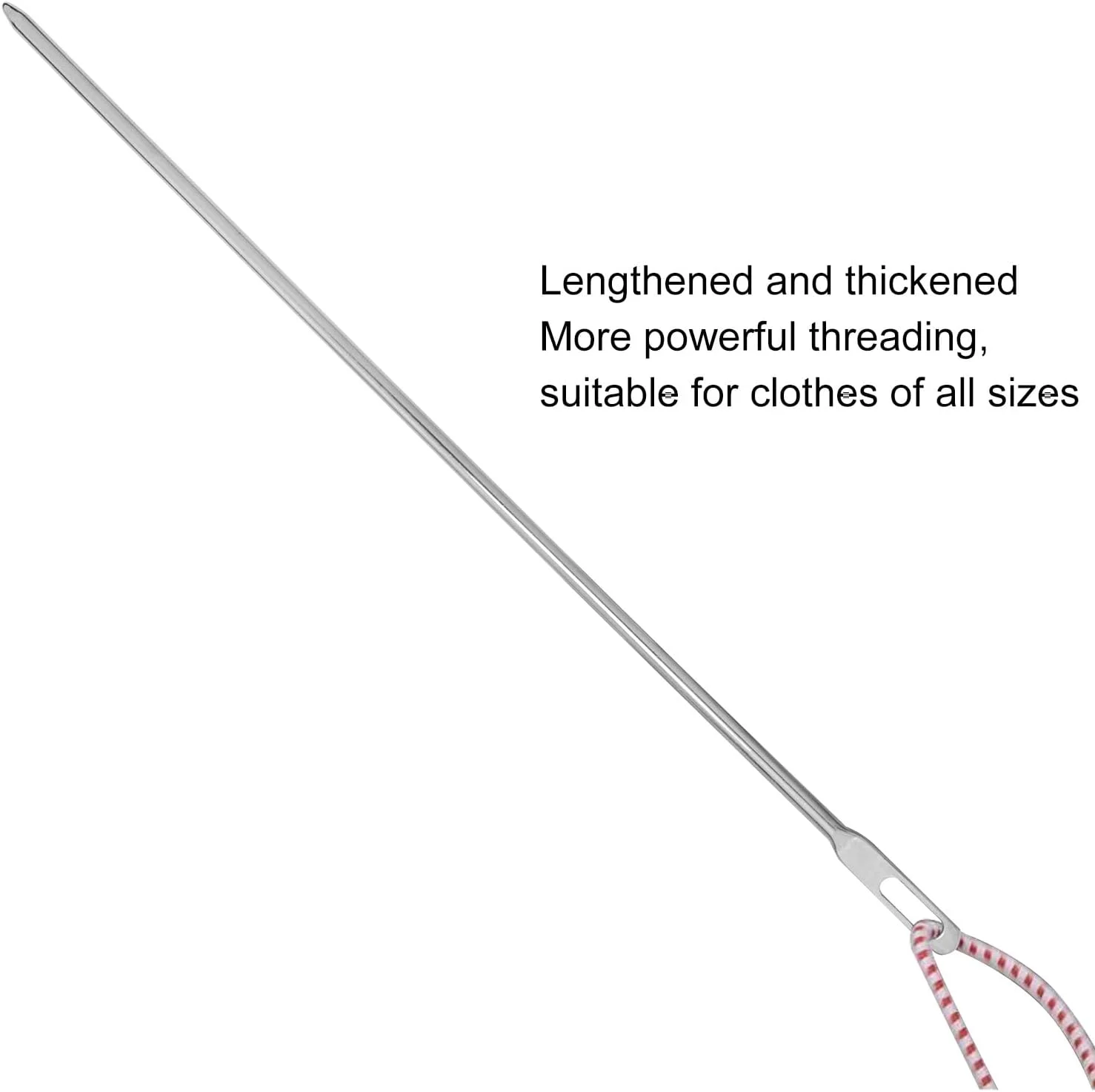 نخ رد کن فلزی لباس LUORNG، سوزن کیسه ای برای نخ کردن بند شلوار، سوزن نخ کشی مستقیم نوک تیز دستی برای هودی، ژاکت، شلوار ورزشی، شلوار شنا، شورت، نخ رد کن بند ناف، 4 عدد نخ رد کن فلزی لباس LUORNG، سوزن کیسه ای برای نخ کردن بند شلوار، سوزن نخ کشی مستقیم نوک تیز دستی برای هودی، ژاکت، شلوار ورزشی، شلوار شنا، شورت، نخ رد کن بند ناف، 4 عدد