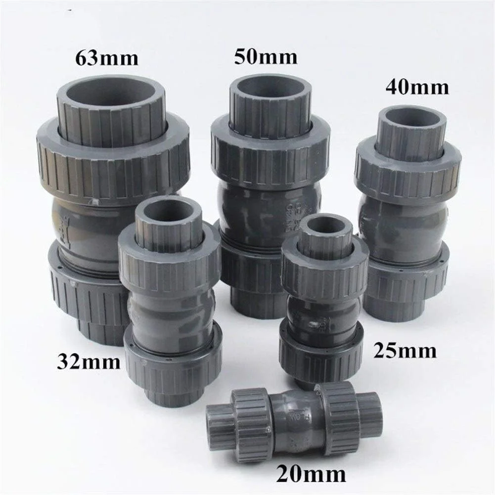 ابزار تعمیر لوله LOCZEK، 3 عدد، قطر داخلی 20 تا 63 میلی متر، شیر یک طرفه PVC، اتصالات لوله UPVC برای آبیاری باغ، آکواریوم، مخزن ماهی (اندازه: قطر داخلی 20 میلی متر) ابزار تعمیر لوله LOCZEK، 3 عدد، قطر داخلی 20 تا 63 میلی متر، شیر یک طرفه PVC، اتصالات لوله UPVC برای آبیاری باغ، آکواریوم، مخزن ماهی (اندازه: قطر داخلی 20 میلی متر)