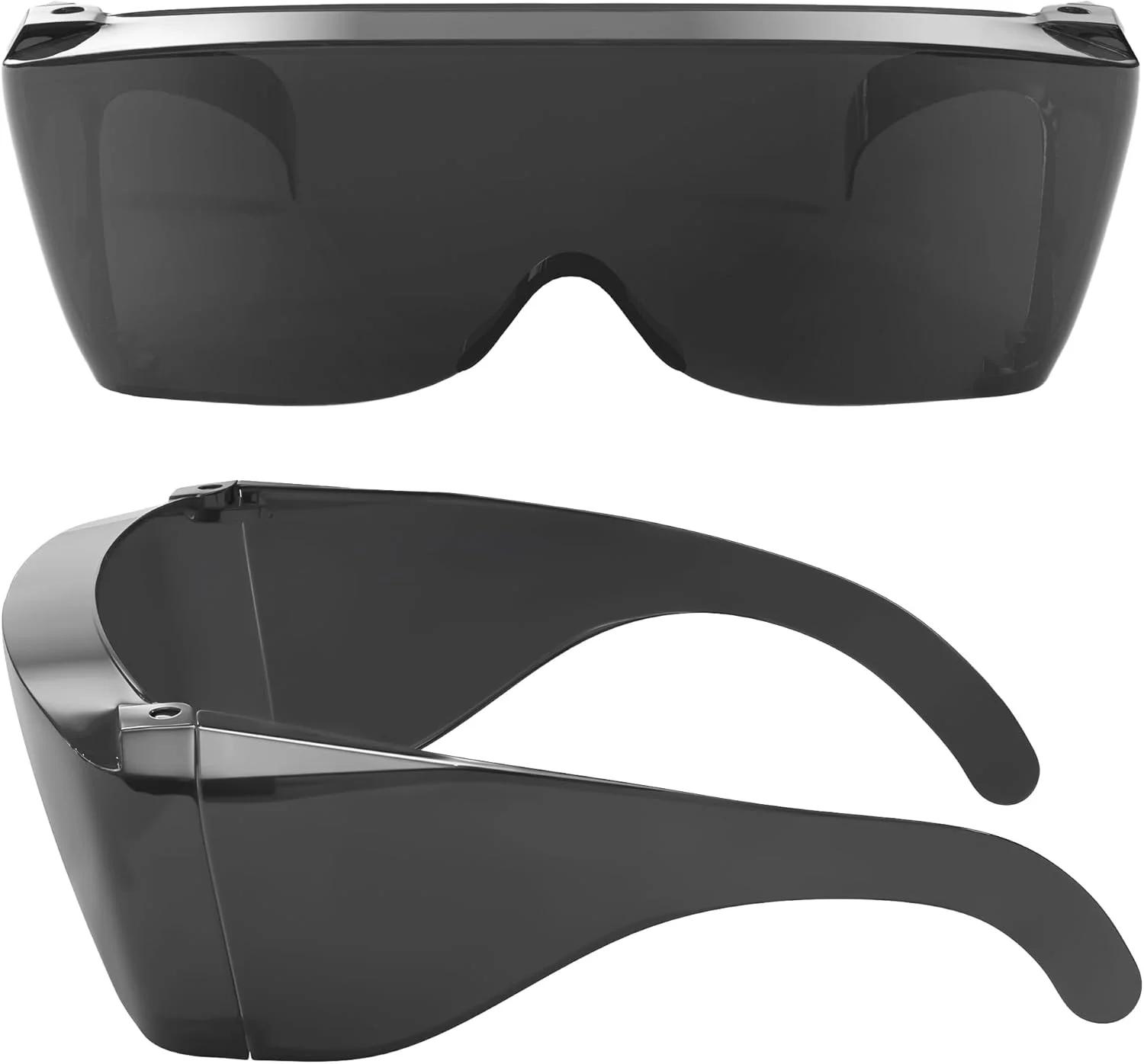 عینک آفتابی مشکی Wise Eyewear Cover-Ups - عینک آفتابی دورپیچ - مناسب برای افرادی که در آفتاب عینک طبی استفاده می کنند