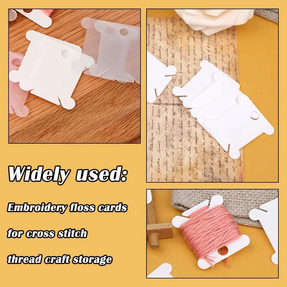 بوبین نخ دندان پلاستیکی LOKUNN، 150 عدد بوبین پلاستیکی (سفید)، کارت نخ دوزی برای نخ بخیه صنایع دستی DIY، ذخیره سازی خیاطی، بوبین های نخ دندان سخت بوبین نخ دندان پلاستیکی LOKUNN، 150 عدد بوبین پلاستیکی (سفید)، کارت نخ دوزی برای نخ بخیه صنایع دستی DIY، ذخیره سازی خیاطی، بوبین های نخ دندان سخت