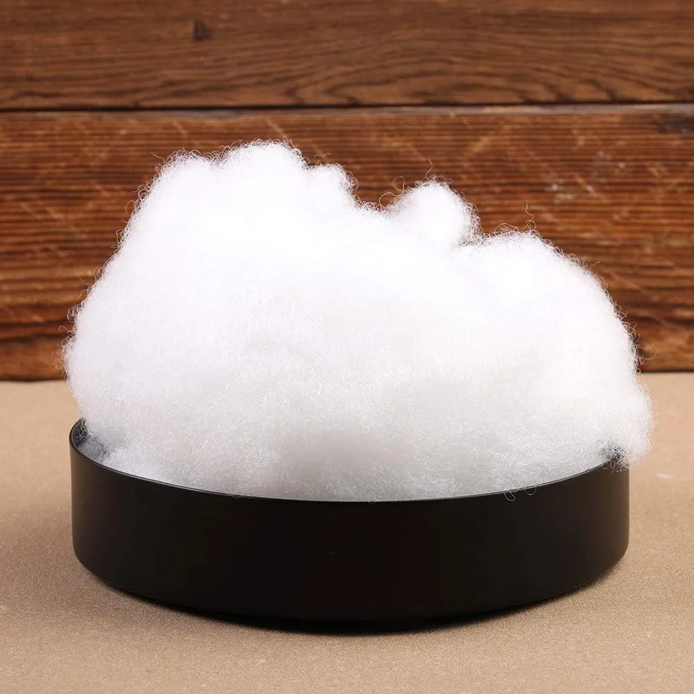 الیاف پلی استر LOKUNN، 300 گرم، پرکننده بالش، پرکننده کوسن، الیاف با قابلیت ارتجاعی بالا، مناسب برای پر کردن حیوانات عروسکی/کارهای دستی (سفید) الیاف پلی استر LOKUNN، 300 گرم، پرکننده بالش، پرکننده کوسن، الیاف با قابلیت ارتجاعی بالا، مناسب برای پر کردن حیوانات عروسکی/کارهای دستی (سفید)