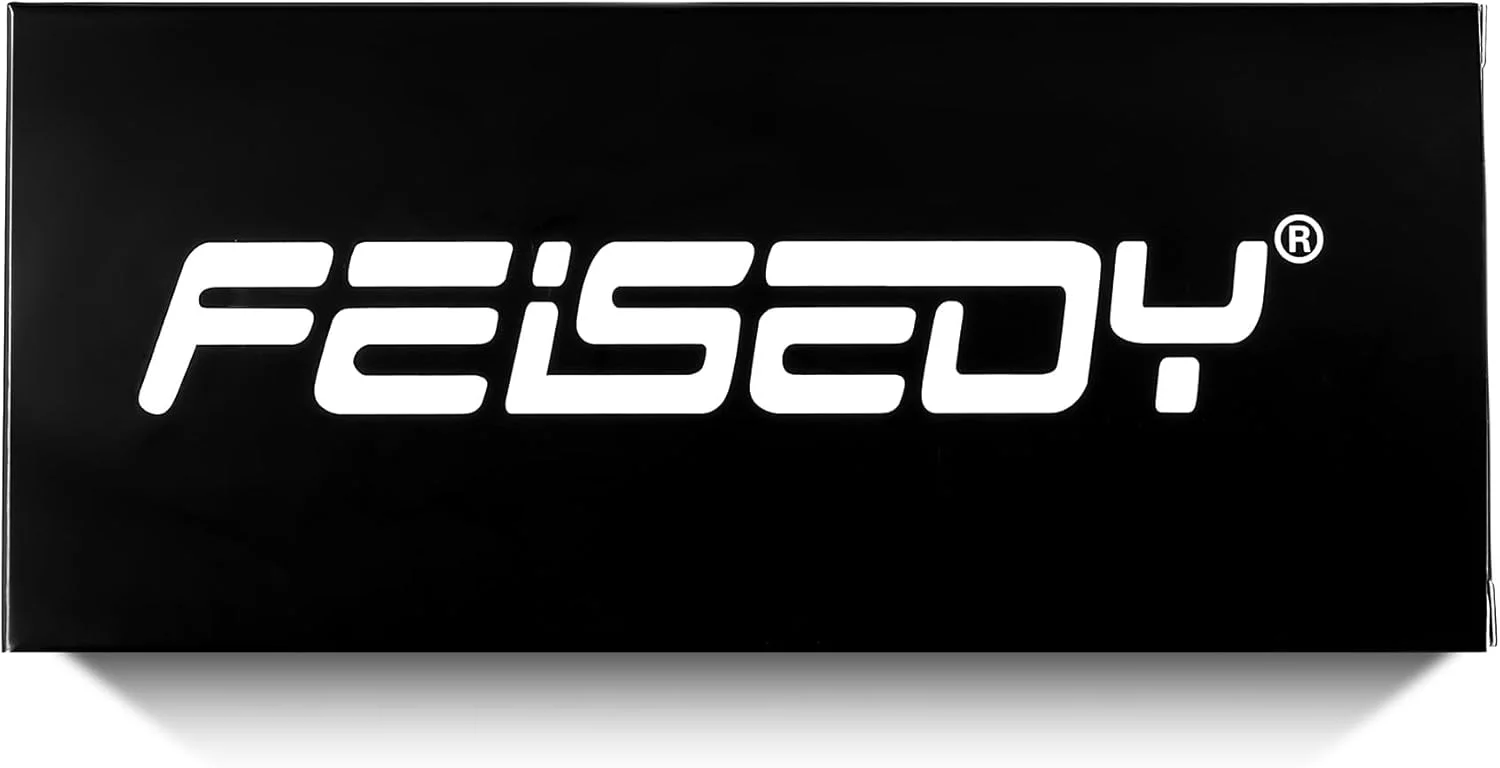 عینک آفتابی پلاریزه FEISEDY مردانه زنانه با فریم ضخیم مربعی مستحکم و محافظت UV400 مدل B2396