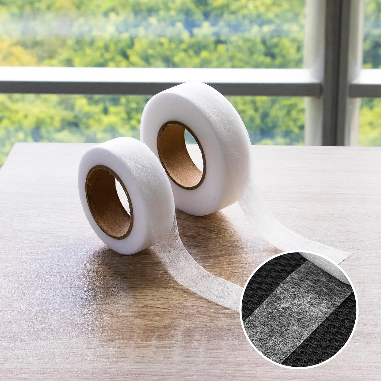 نوار چسب حرارتی بدون دوخت Loiisgy، عرض 2 سانتی متر، طول 64 متر (2 رول) - نوار چسب ذوب شدنی برای لباس، شلوار، پرده و پارچه نوار چسب حرارتی بدون دوخت Loiisgy، عرض 2 سانتی متر، طول 64 متر (2 رول) - نوار چسب ذوب شدنی برای لباس، شلوار، پرده و پارچه