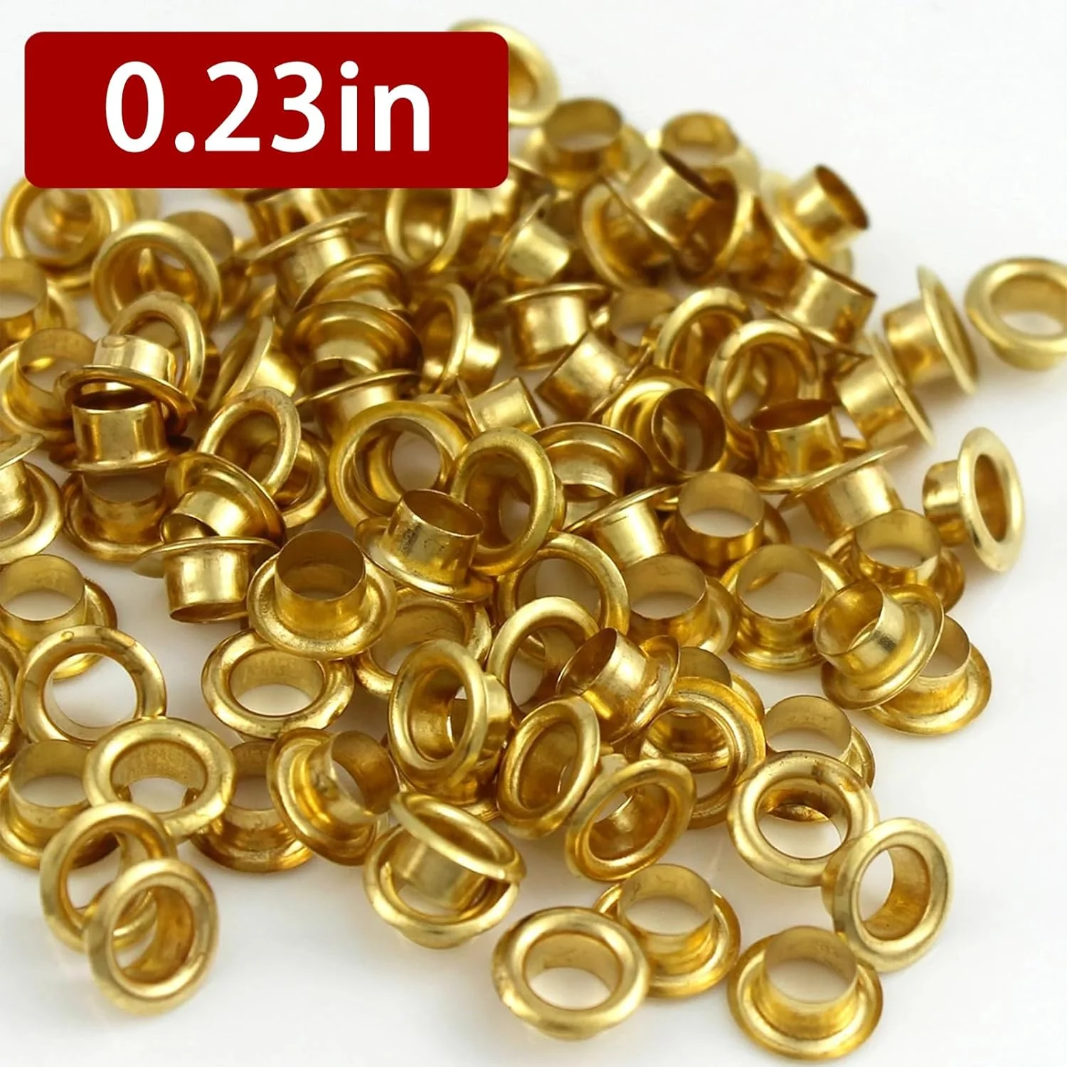 لینیوآرویی 300 عدد پرچ و واشر، پرچ 0.23 اینچی برای صنایع دستی DIY، برای پارچه چرمی لباس کفش اسکرپ بوک، پرچ برای پارچه، پرچ های کوچک (طلایی) لینیوآرویی 300 عدد پرچ و واشر، پرچ 0.23 اینچی برای صنایع دستی DIY، برای پارچه چرمی لباس کفش اسکرپ بوک، پرچ برای پارچه، پرچ های کوچک (طلایی)