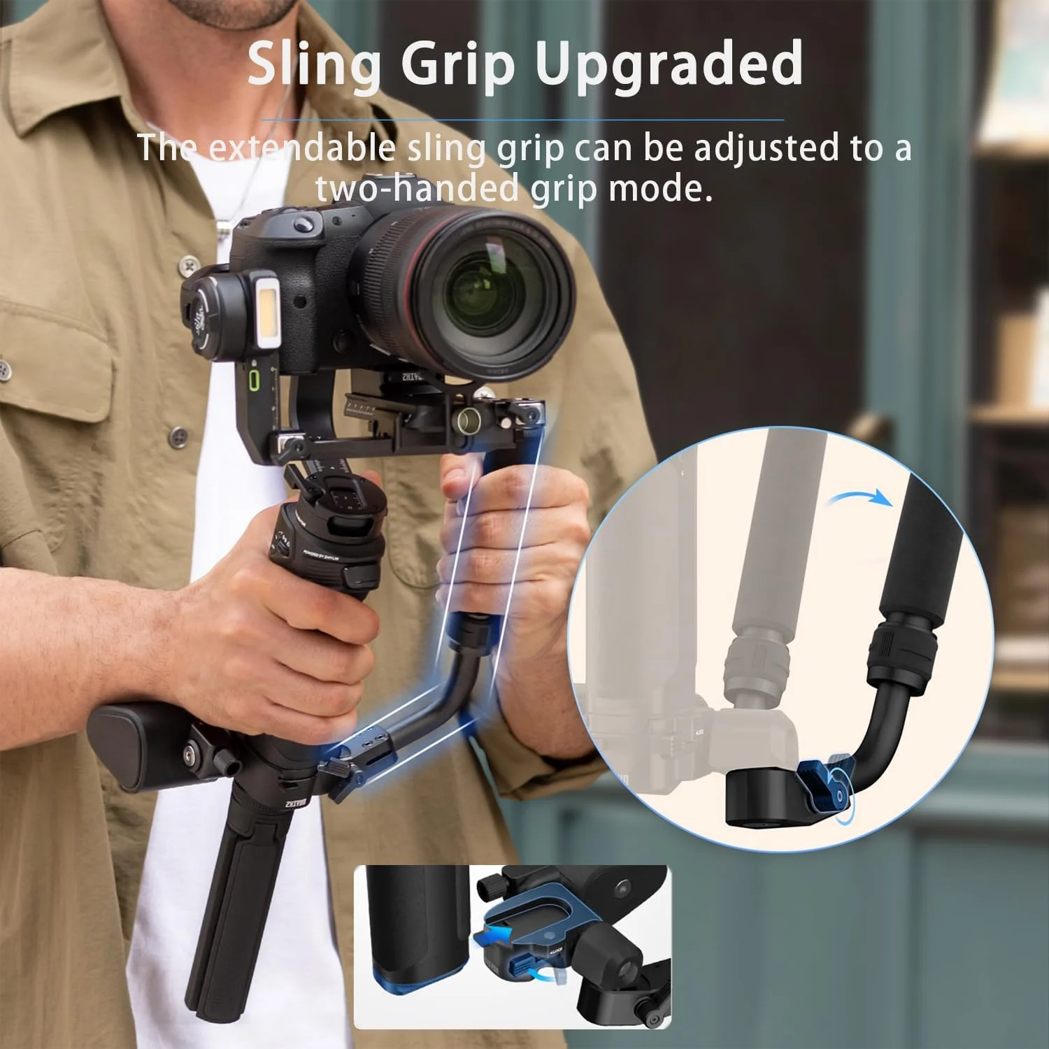 استابلایزر گیمبال 3 محوره ژیون Weebill 3S کمبو برای دوربین های DSLR و بدون آینه سازگار با سونی، نیکون، کانن، پاناسونیک LUMIX، دارای گریپ اسلینگ قابل افزایش، نور پرکننده یکپارچه، شارژ سریع PD استابلایزر گیمبال 3 محوره ژیون Weebill 3S کمبو برای دوربین های DSLR و بدون آینه سازگار با سونی، نیکون، کانن، پاناسونیک LUMIX، دارای گریپ اسلینگ قابل افزایش، نور پرکننده یکپارچه، شارژ سریع PD